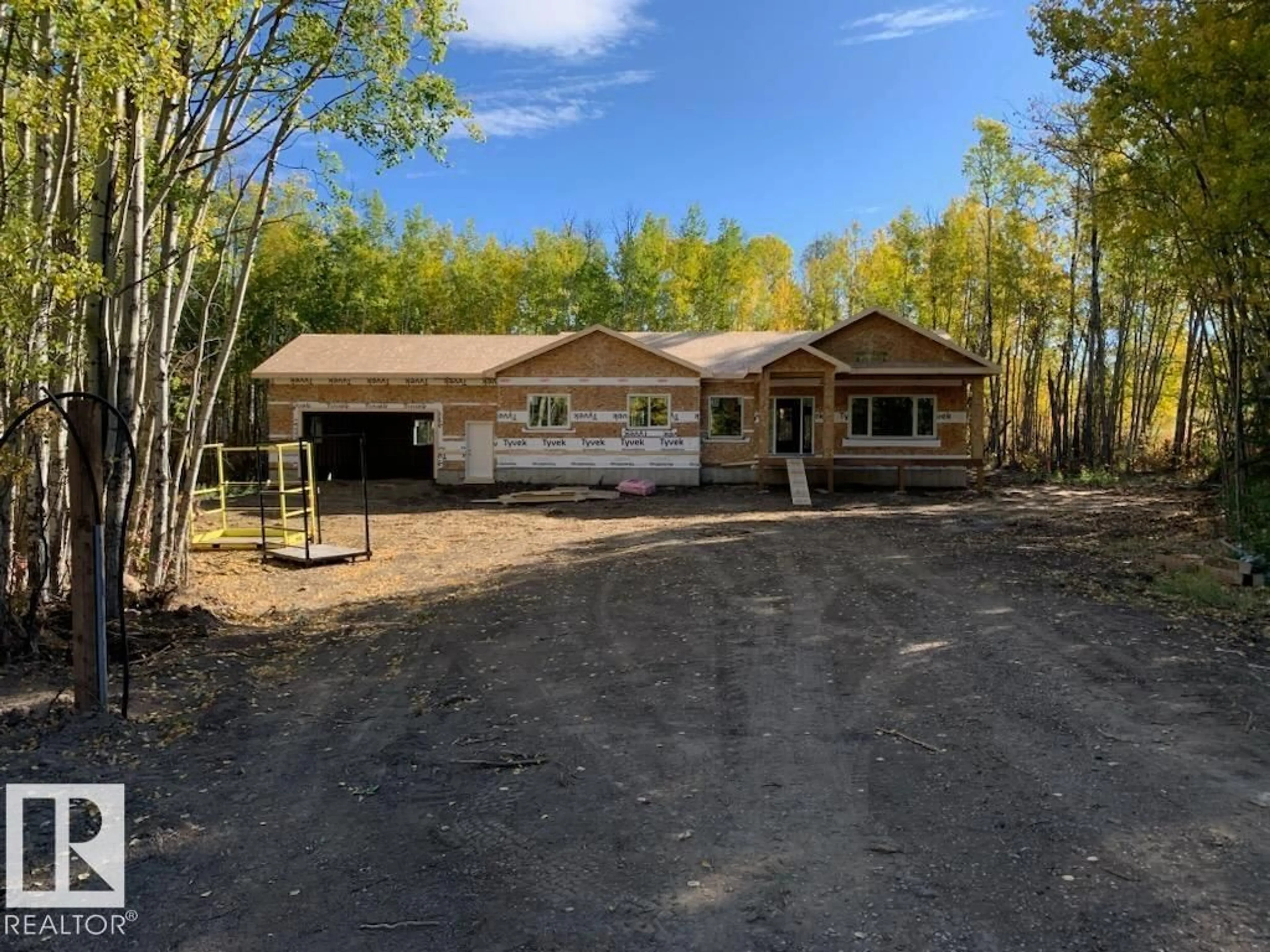 A pic from outside/outdoor area/front of a property/back of a property/a pic from drone, building for 3 - 54222 RGE ROAD 25, Rural Lac Ste. Anne County Alberta T0E1V2