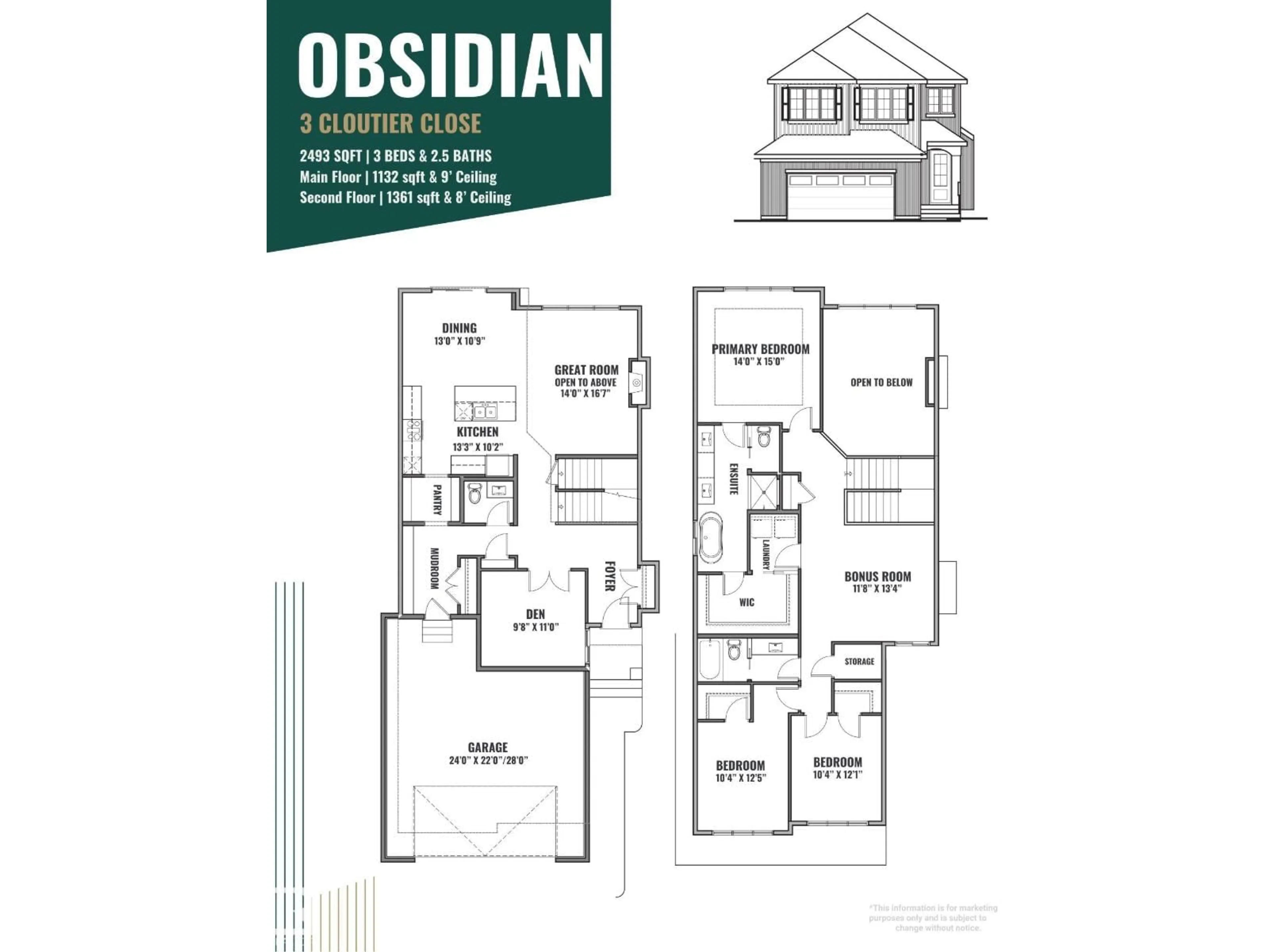 Floor plan for 3 CLOUTIER CL, St. Albert Alberta T8T2C9