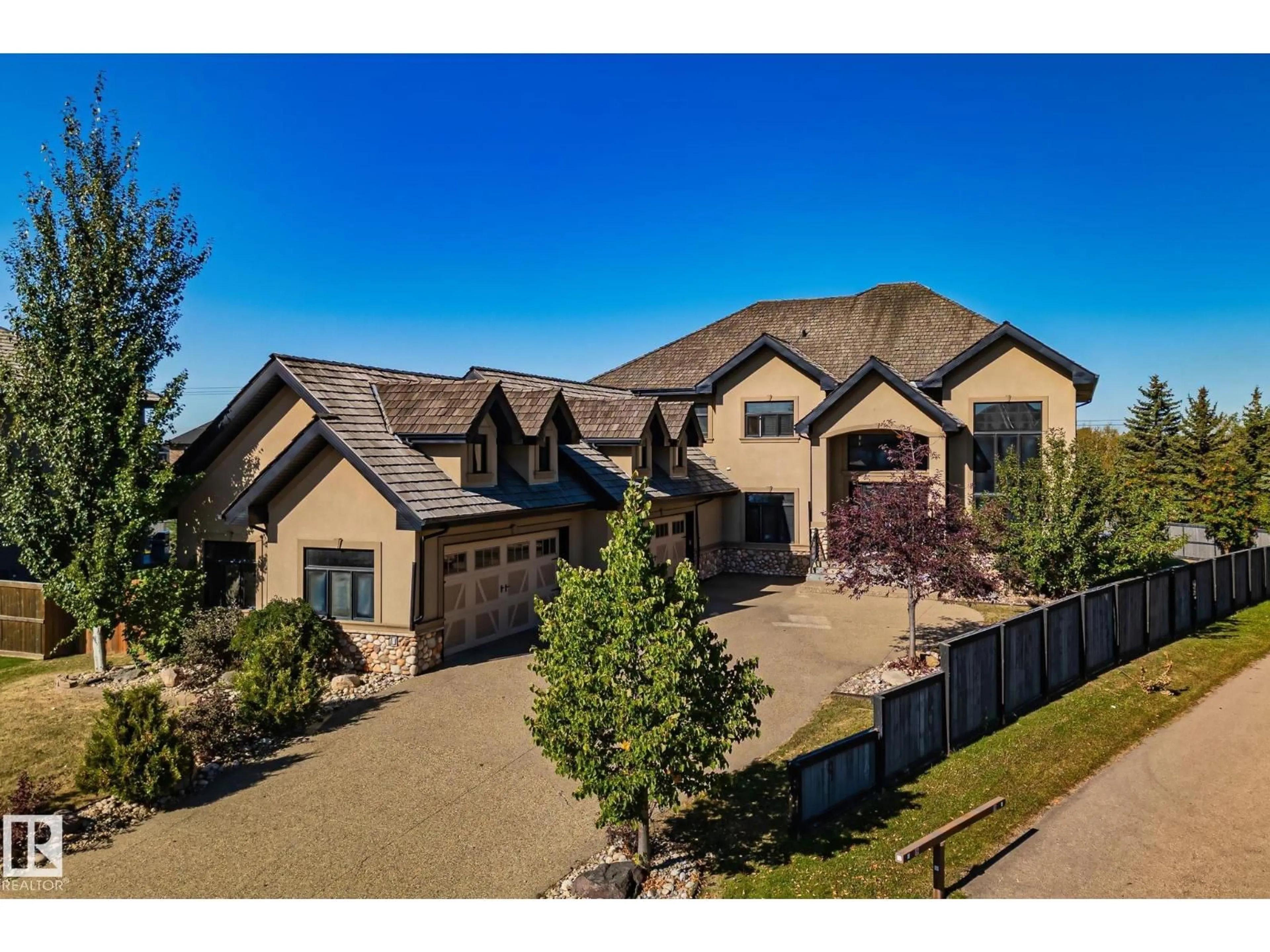 Home with brick exterior material, street for 52327 - 232 RGE ROAD 233, Rural Strathcona County Alberta T8B1C6
