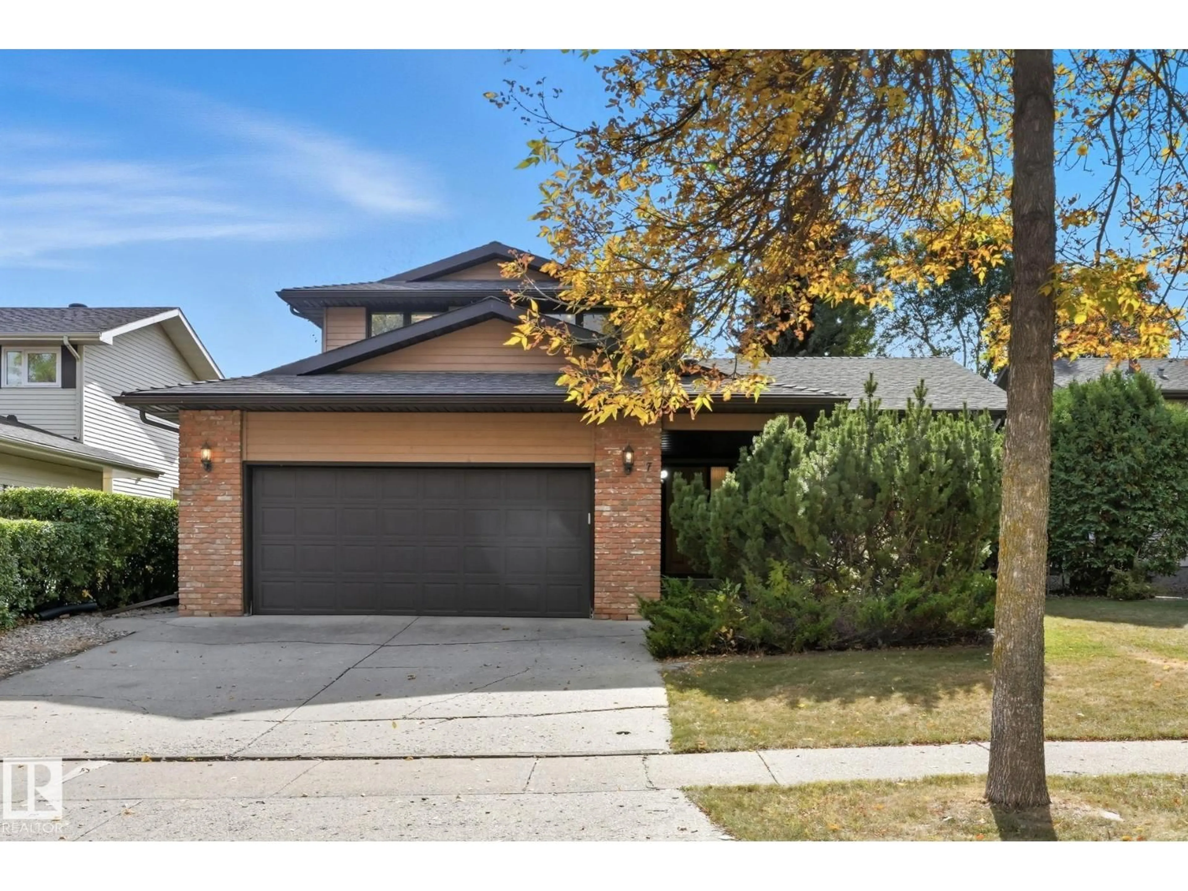 Home with brick exterior material, street for 7 PEMBINA PL, St. Albert Alberta T8N4P7