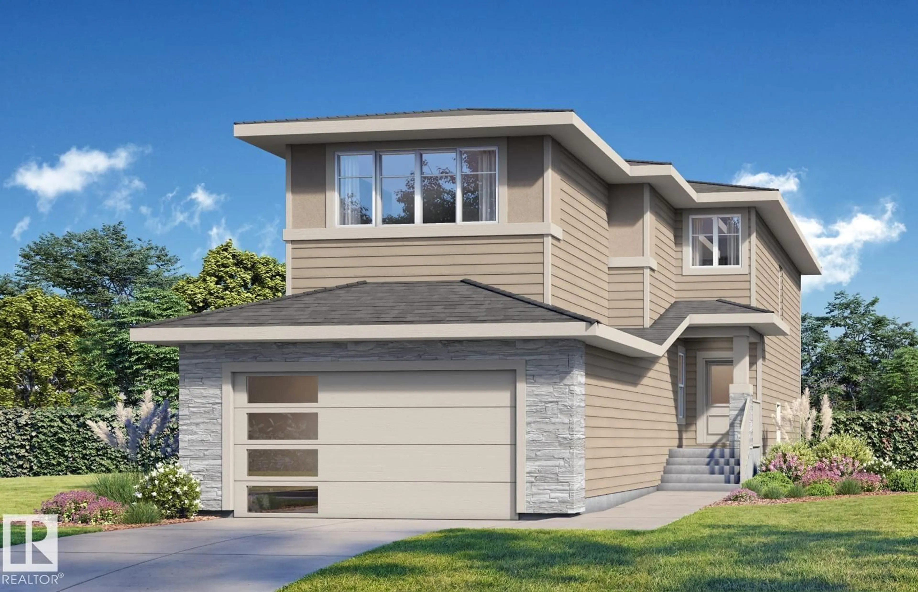 Home with vinyl exterior material, street for 9611 89A ST, Morinville Alberta T8R2R6