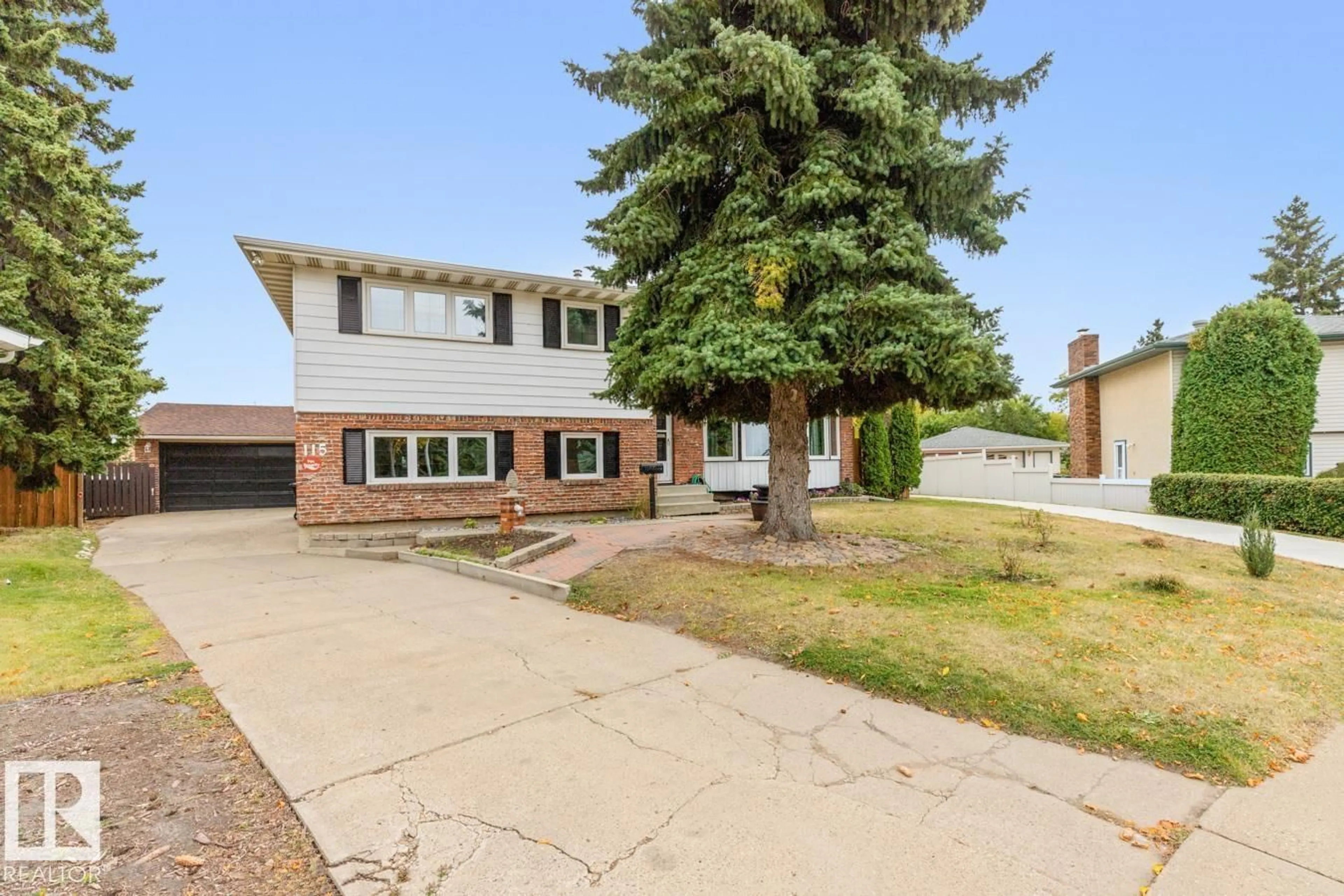 Home with brick exterior material, street for 115 GLENRIDGE PL, Sherwood Park Alberta T8A3A3