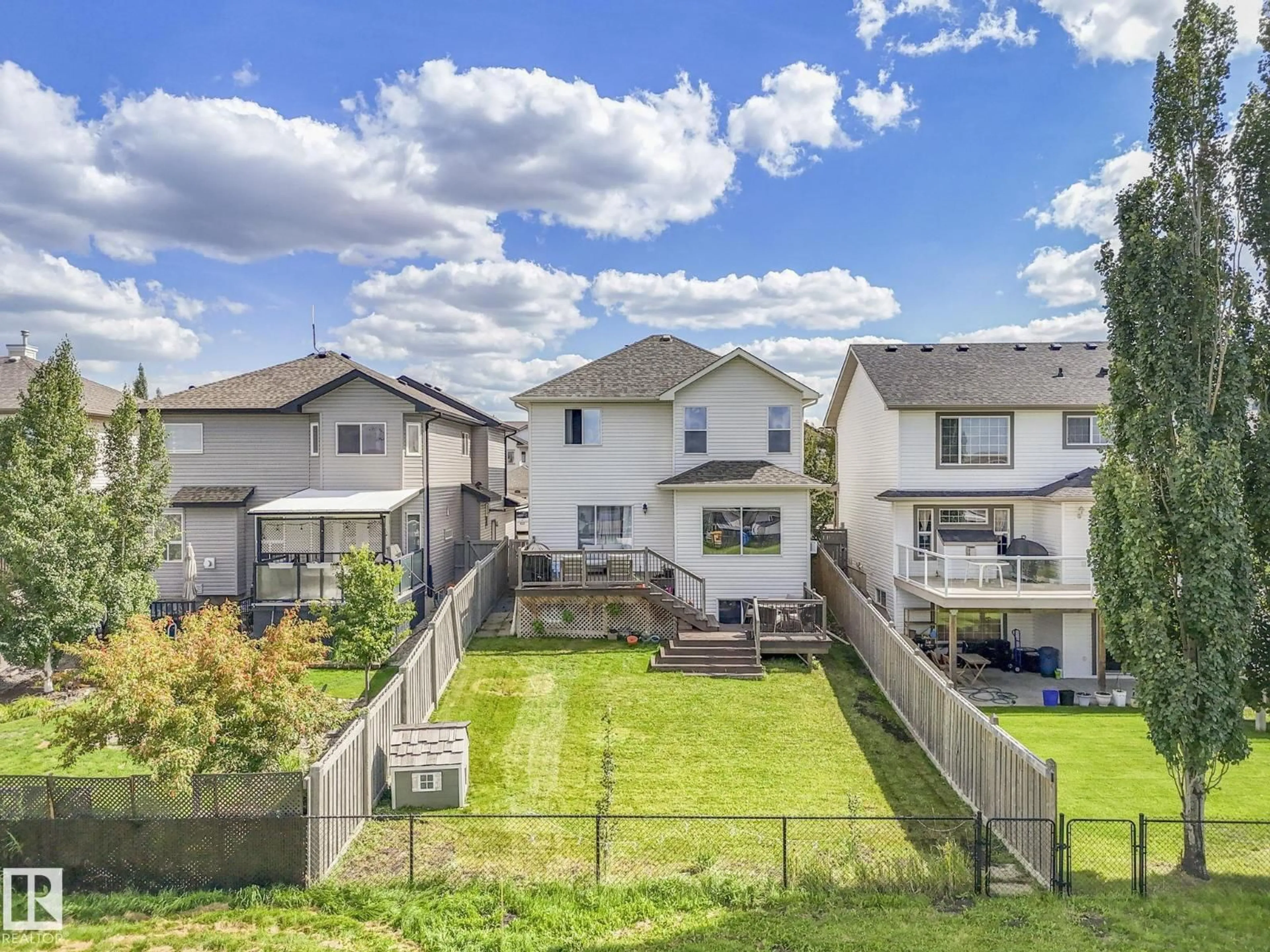 A pic from outside/outdoor area/front of a property/back of a property/a pic from drone, mountain view for SW - 1250 MCALLISTER WY, Edmonton Alberta T6W1X7