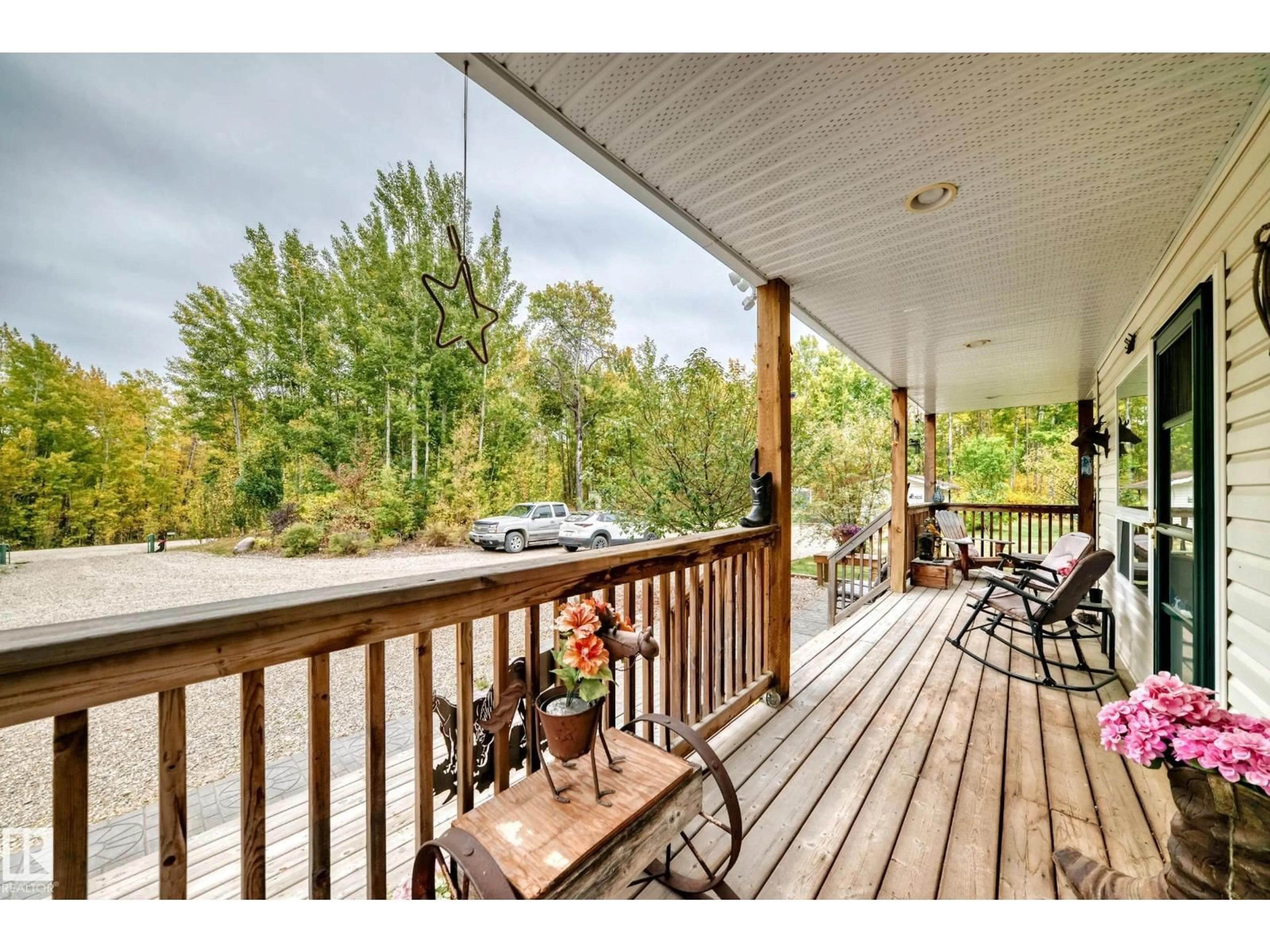 Patio, water/lake/river/ocean view for 111 - 3406 TWP RD 552, Rural Lac Ste. Anne County Alberta T0E1A0