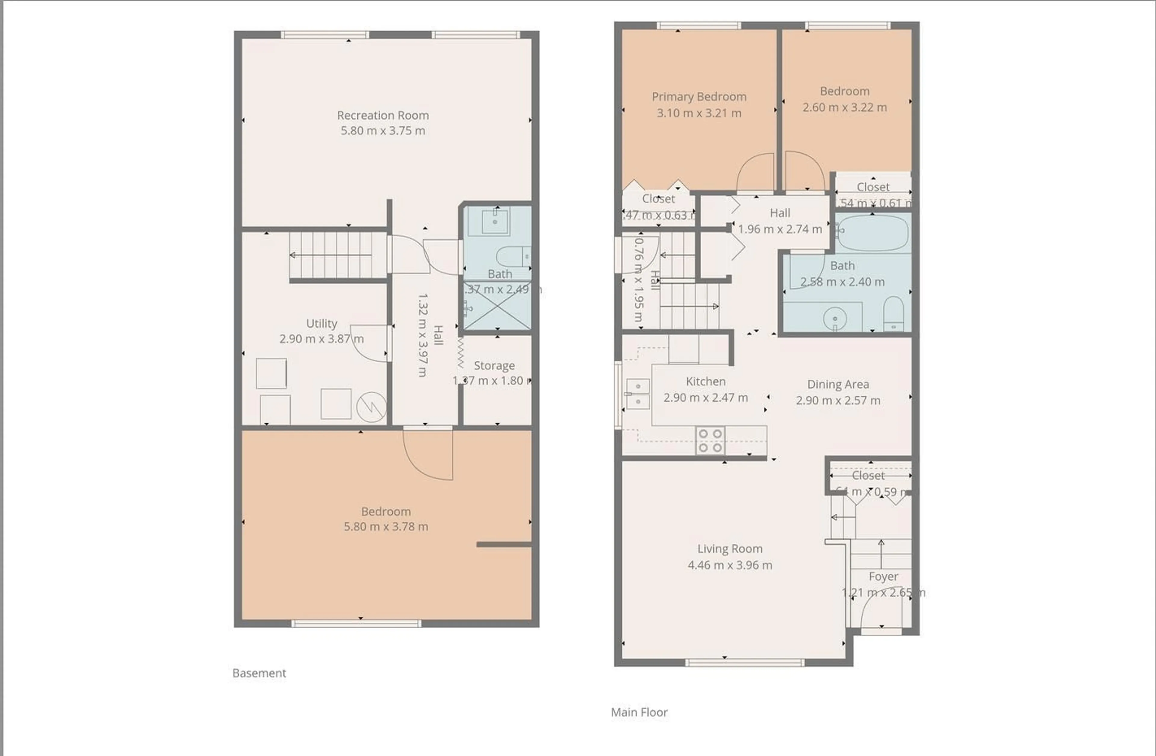Floor plan for 102 WOODVALE RD, Edmonton Alberta T6L1P7