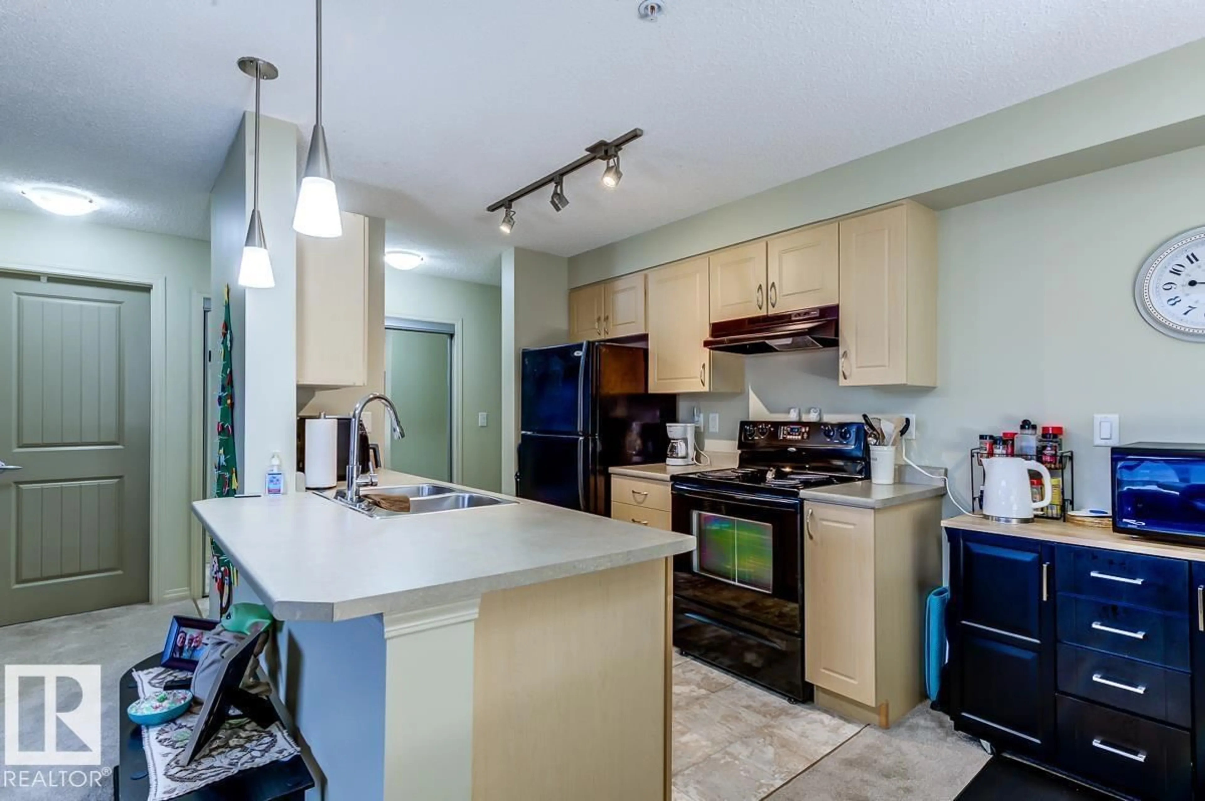 Open concept kitchen, unknown for #316 - 13907 136 ST, Edmonton Alberta T6V1Y5