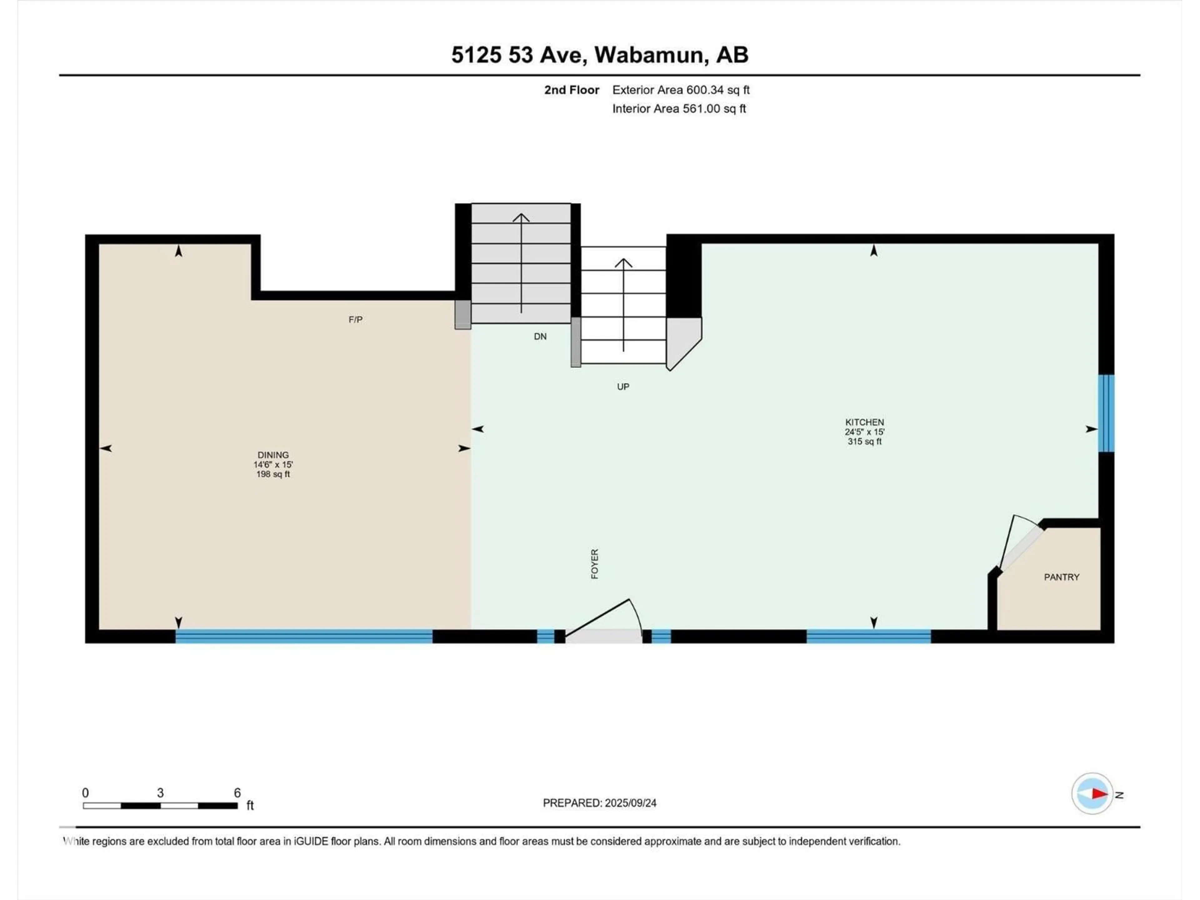 Floor plan for 5125 53 AV, Wabamun Alberta T0E2K0