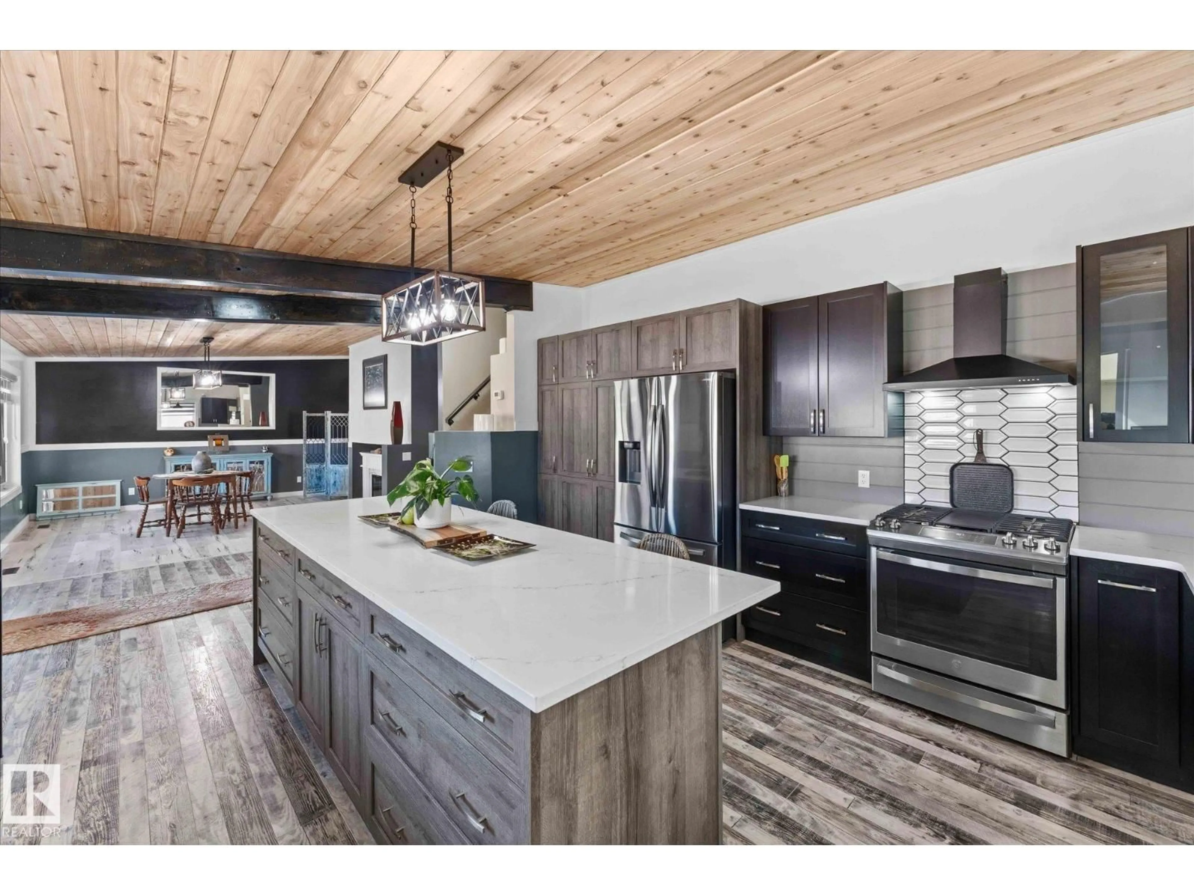 Open concept kitchen, unknown for 5125 53 AV, Wabamun Alberta T0E2K0