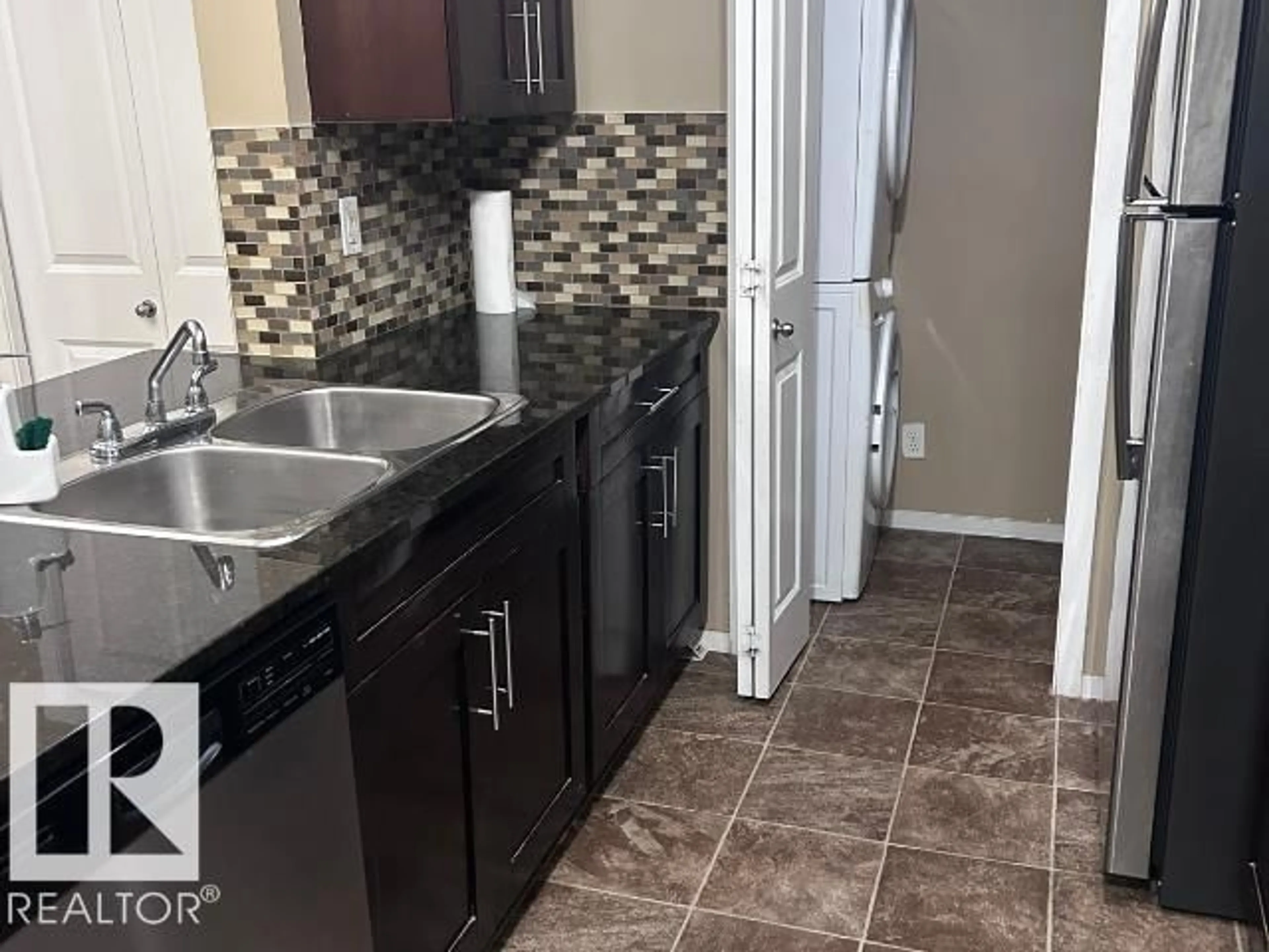 Standard kitchen, ceramic/tile floor for 111 - 106 WATT COMMON SW, Edmonton Alberta T6X2C6