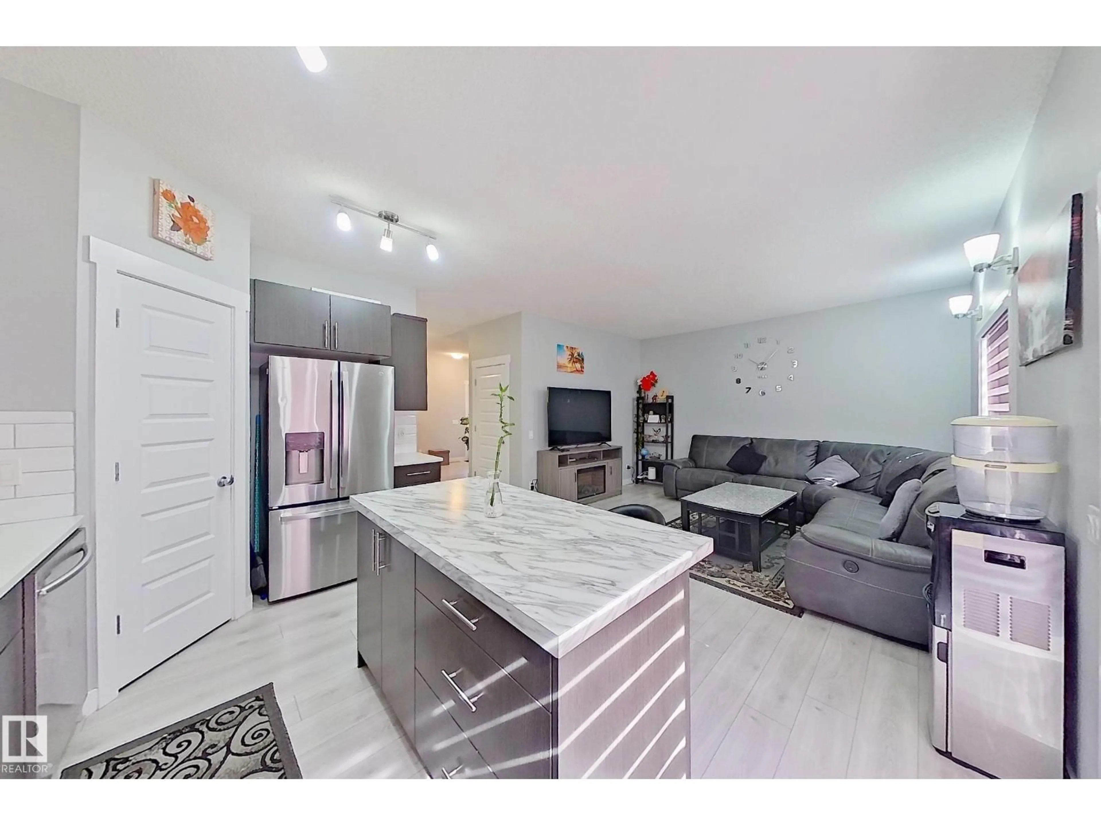 Open concept kitchen, unknown for 1221 27 ST, Edmonton Alberta T6T2J2