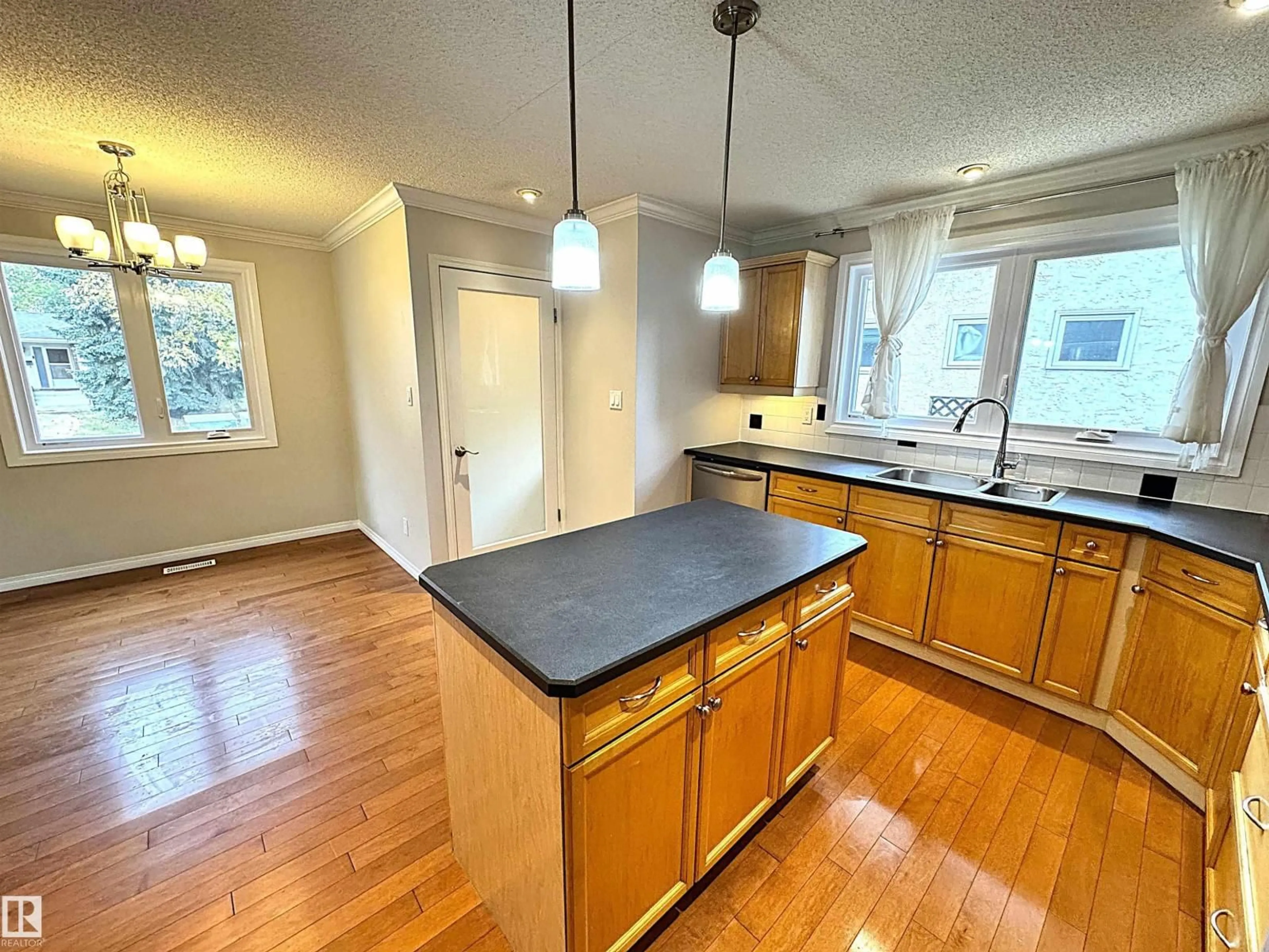 Open concept kitchen, unknown for NW - 3607 104 ST, Edmonton Alberta T6J2J8