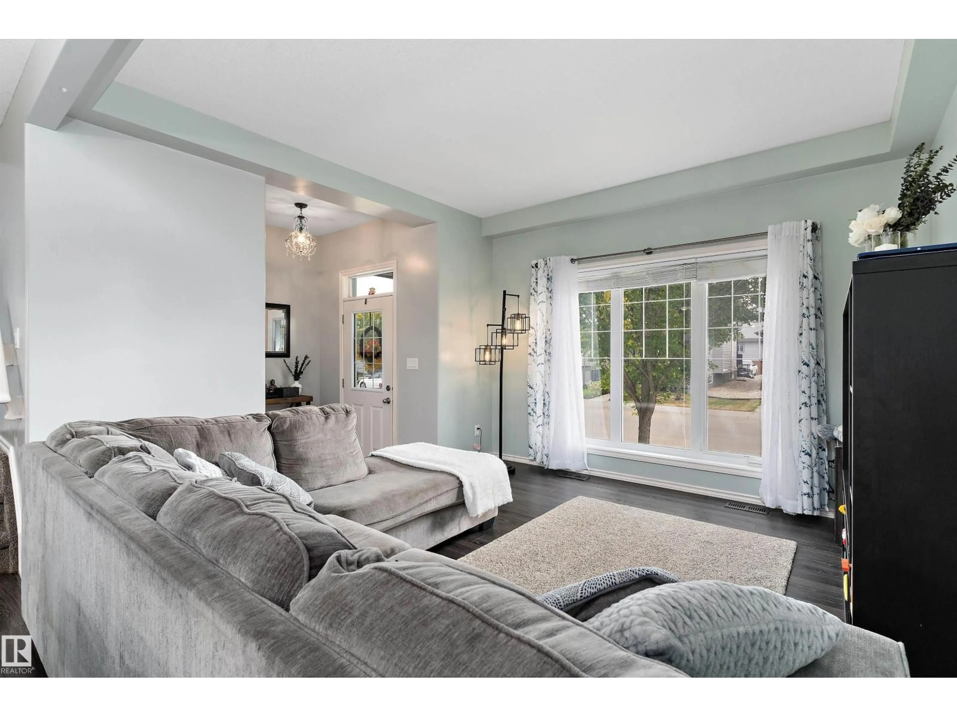 Living room with furniture, unknown for 166 KIRPATRICK WY, Leduc Alberta T9E0Z2