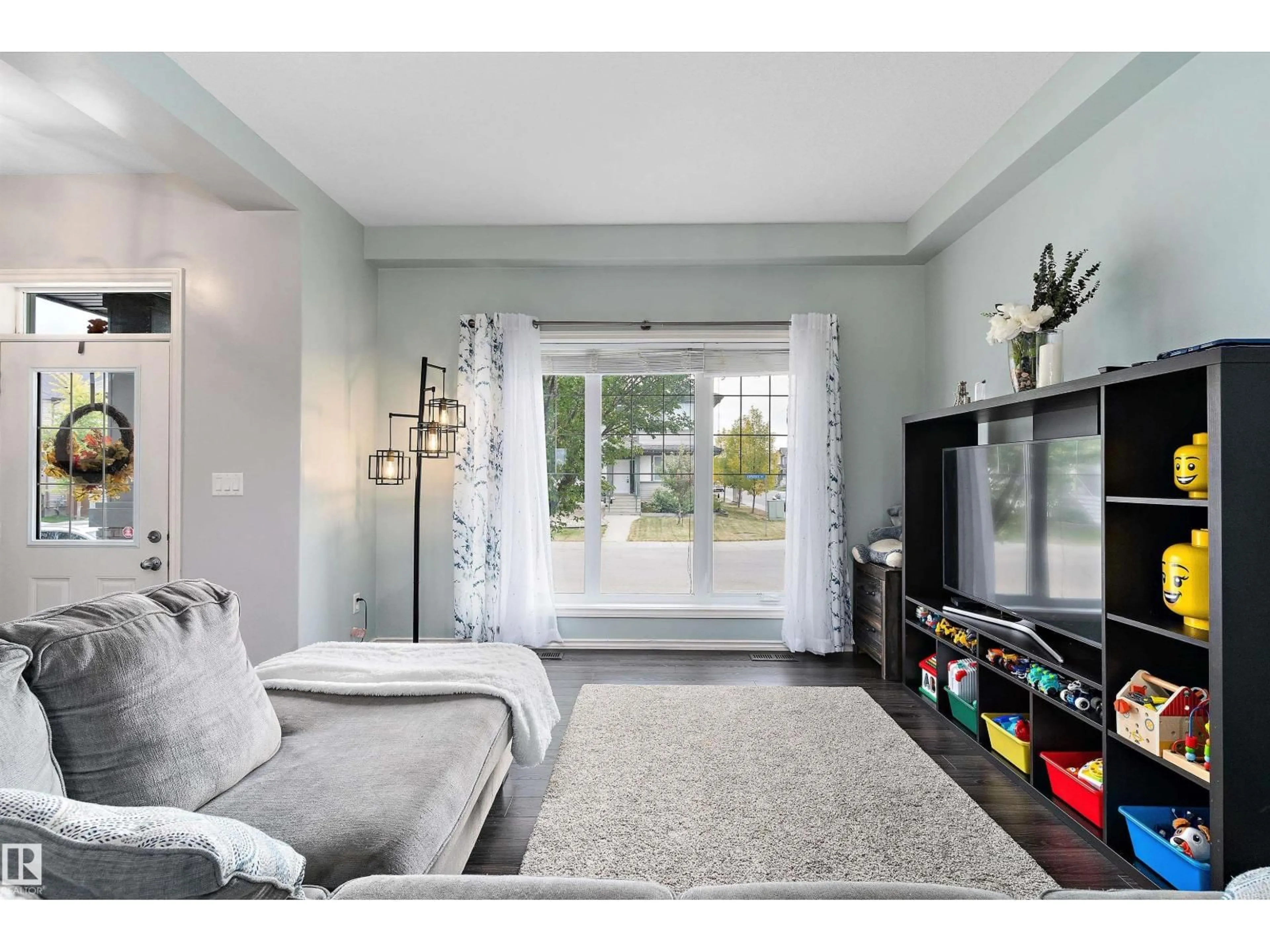Living room with furniture, unknown for 166 KIRPATRICK WY, Leduc Alberta T9E0Z2