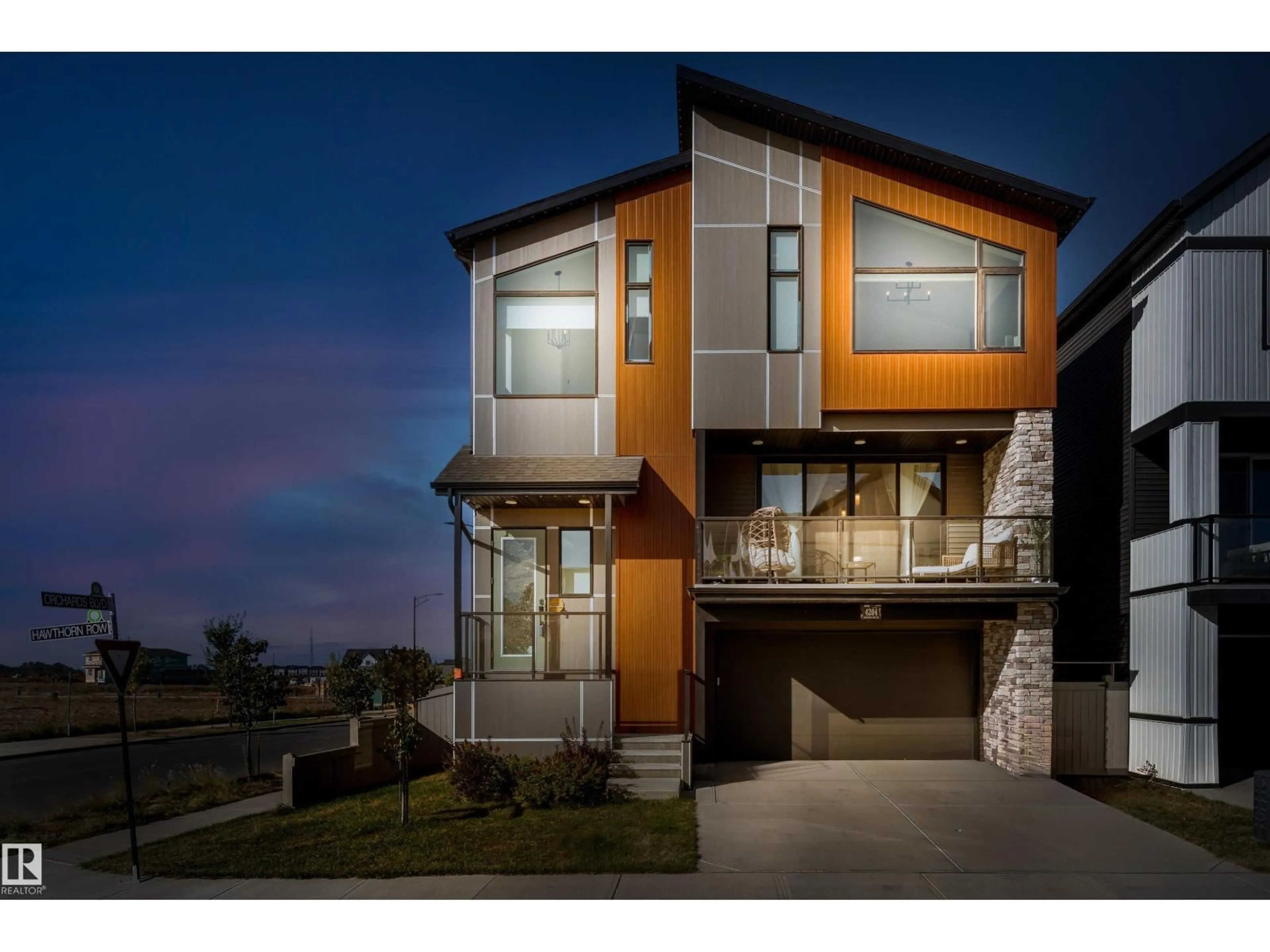 Home with brick exterior material, street for SW - 4204 HAWTHORN RO, Edmonton Alberta T6X2Y7