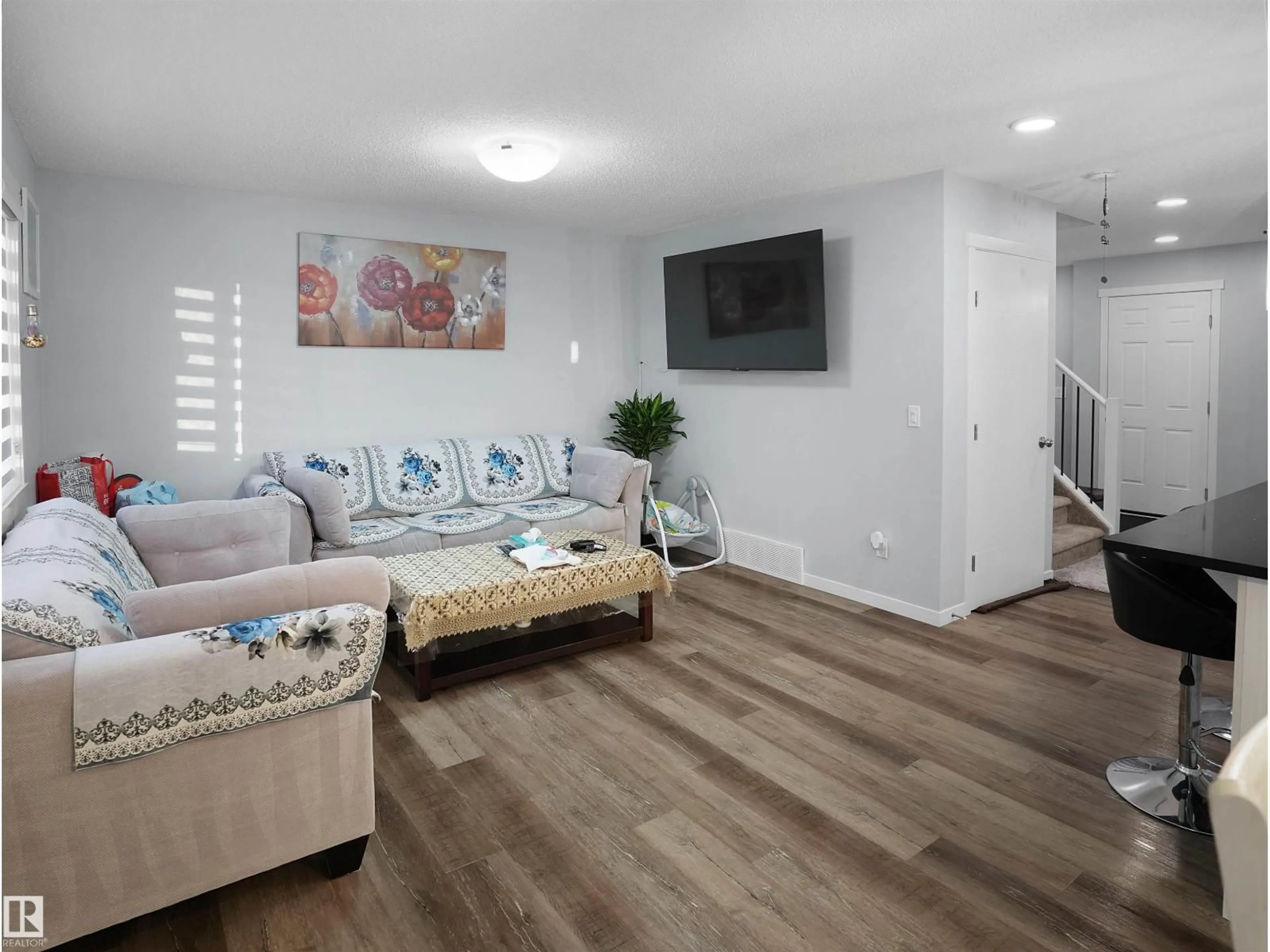 Living room with furniture, unknown for SW - 2258 57 ST, Edmonton Alberta T6X2P3