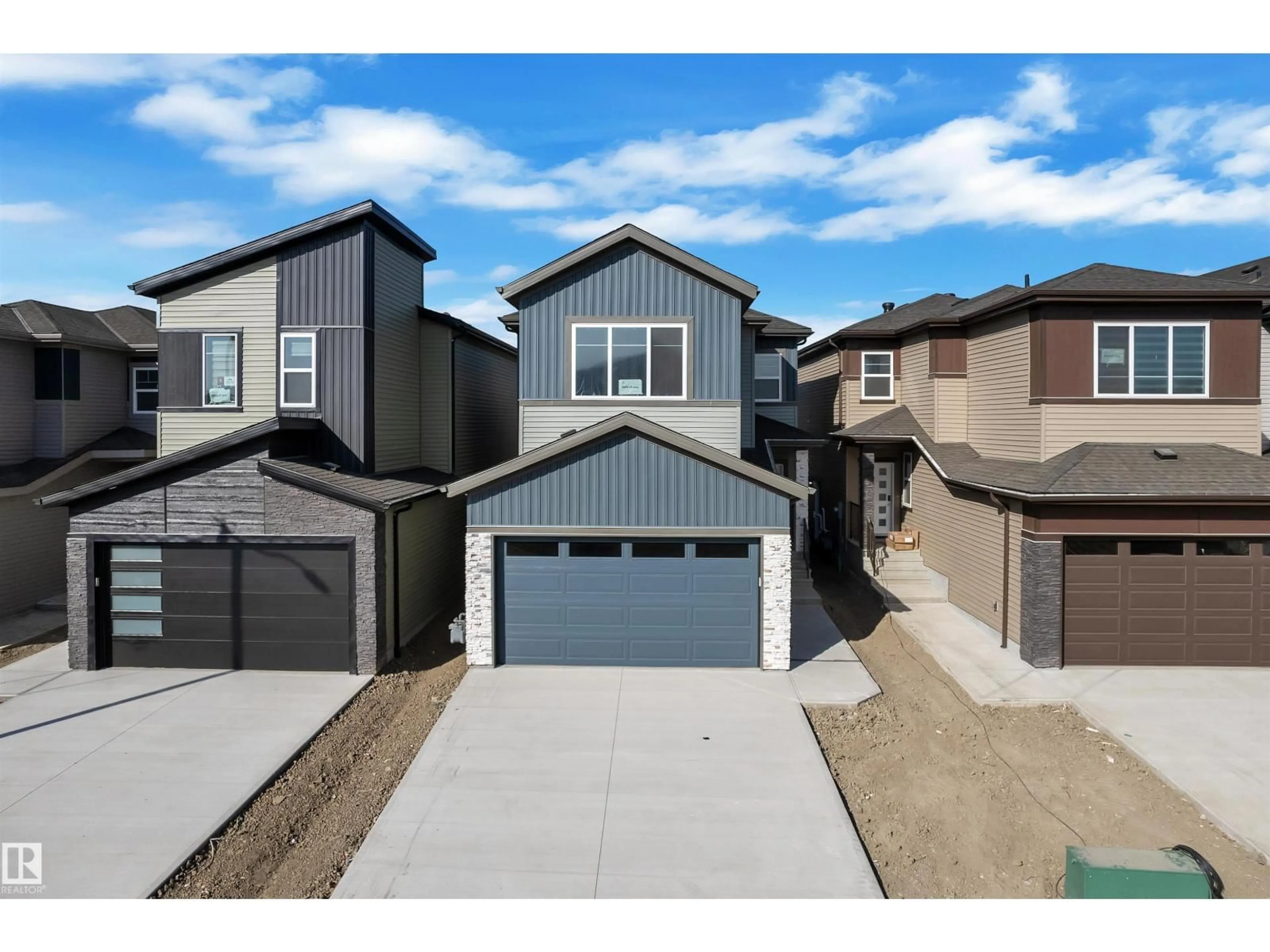 A pic from outside/outdoor area/front of a property/back of a property/a pic from drone, street for 3520 41 AV, Beaumont Alberta T4X3H3