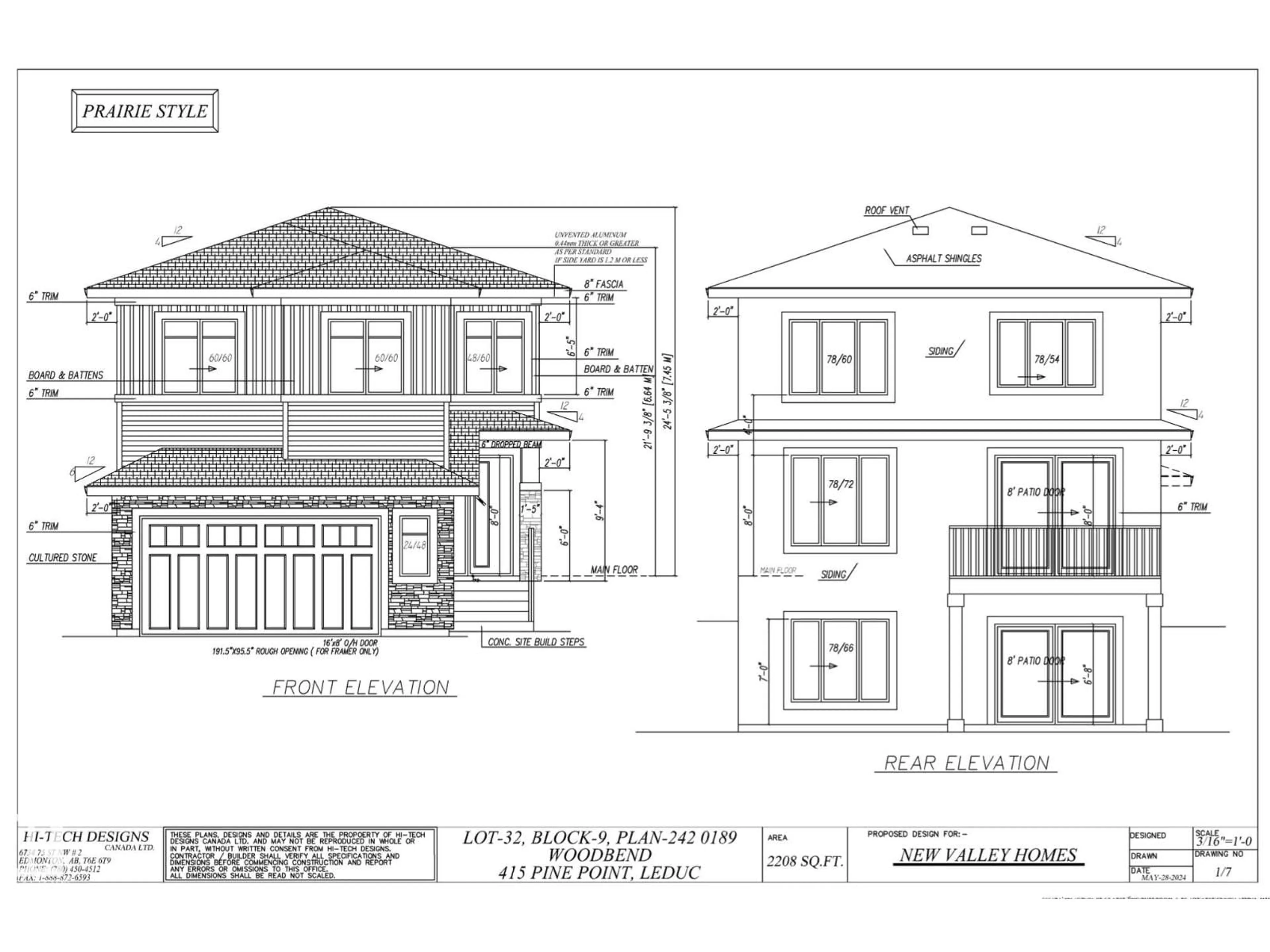 Floor plan for 415 PINE PT, Leduc Alberta T9E1S7