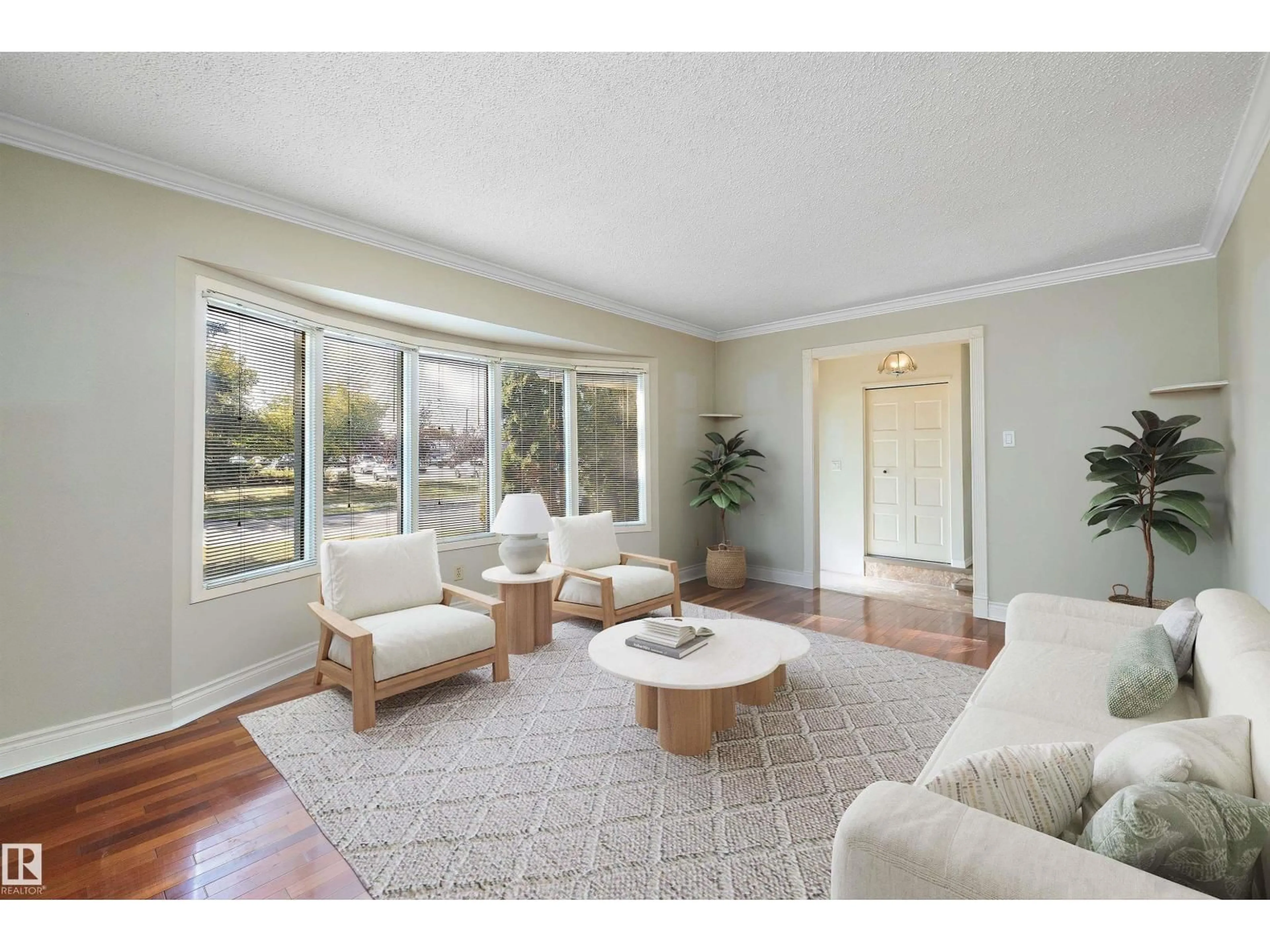Living room with furniture, unknown for 11 MAIN BV, Sherwood Park Alberta T8A3T2