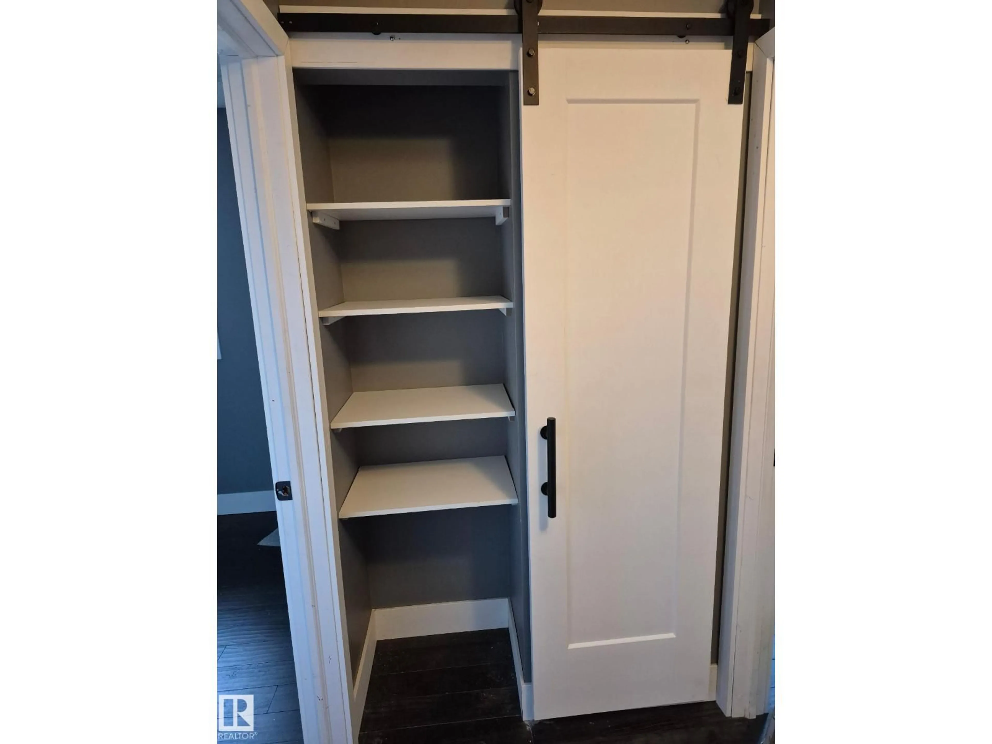 Storage room or clothes room or walk-in closet for 99 DORCHESTER DR, St. Albert Alberta T8N4X3
