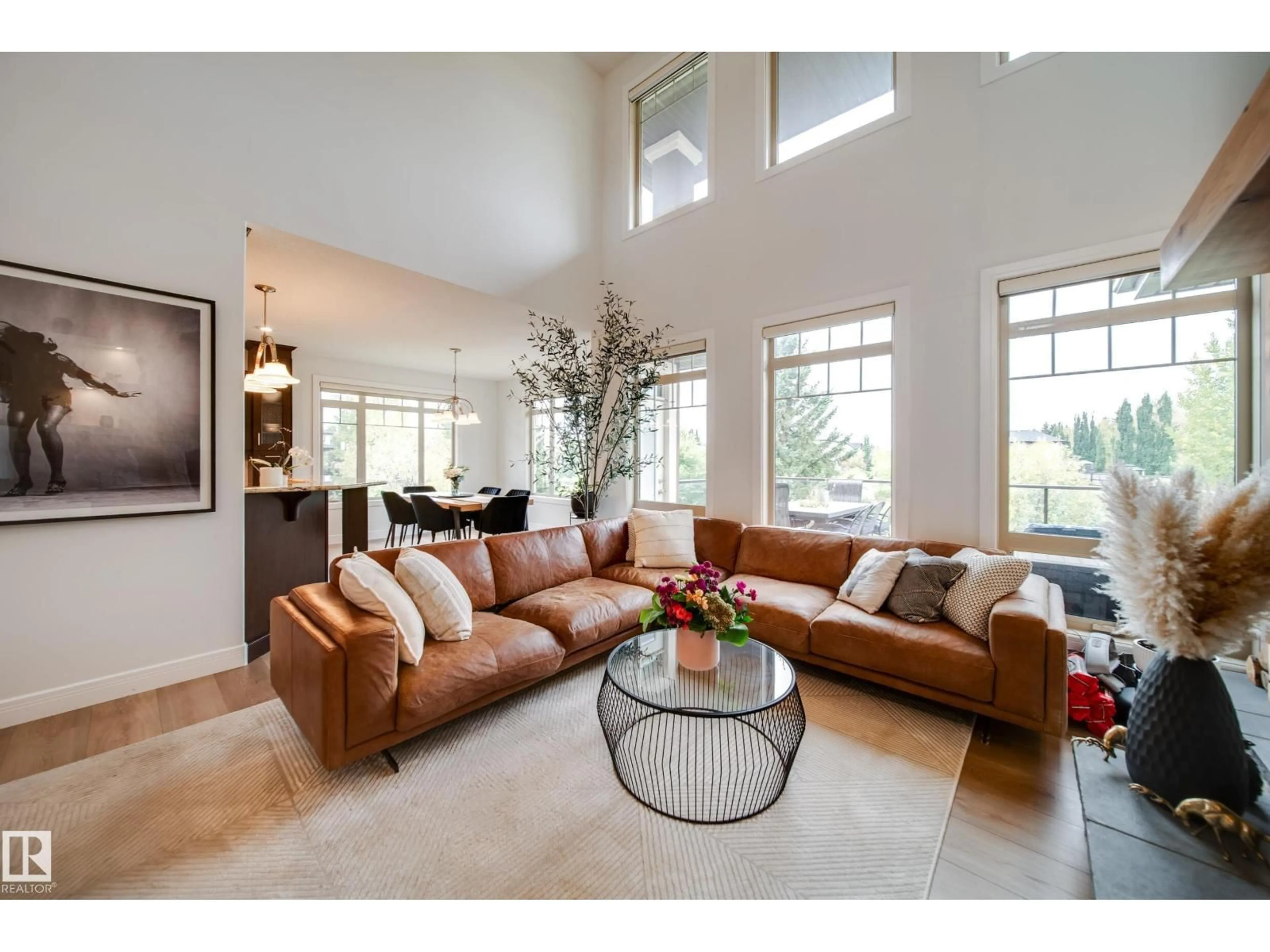 Living room with furniture, unknown for 248 RAVINE DR, Devon Alberta T9G0A3