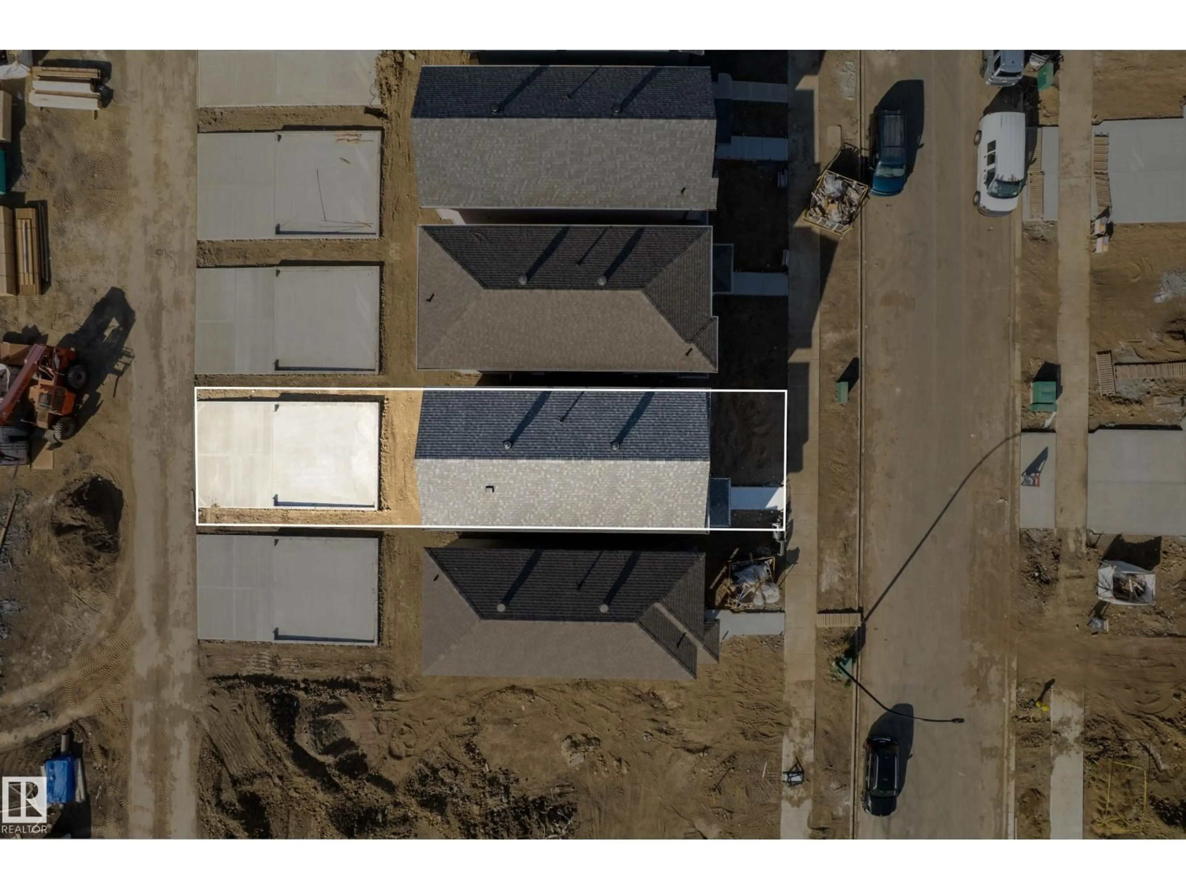 A pic from outside/outdoor area/front of a property/back of a property/a pic from drone, building for 13 NERINE CR, St. Albert Alberta T8N8C6