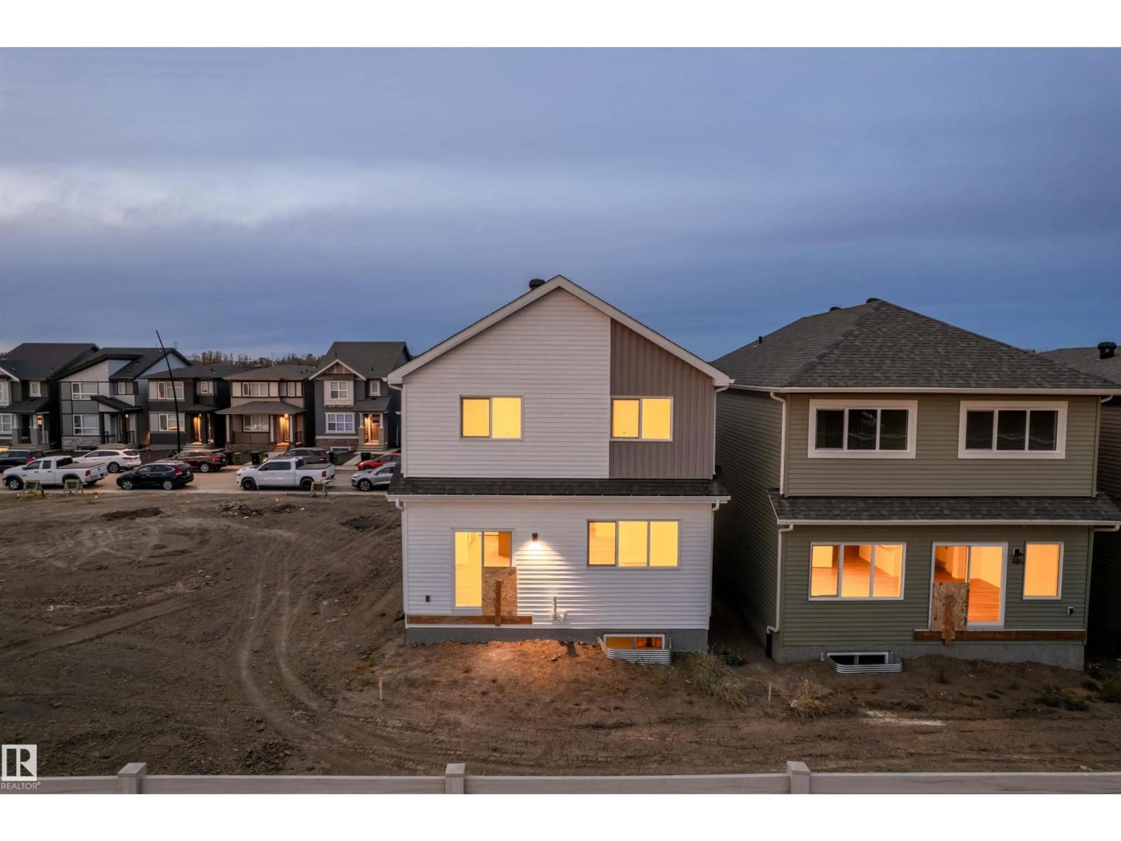 A pic from outside/outdoor area/front of a property/back of a property/a pic from drone, unknown for 20723 24 AV, Edmonton Alberta T6M2C4