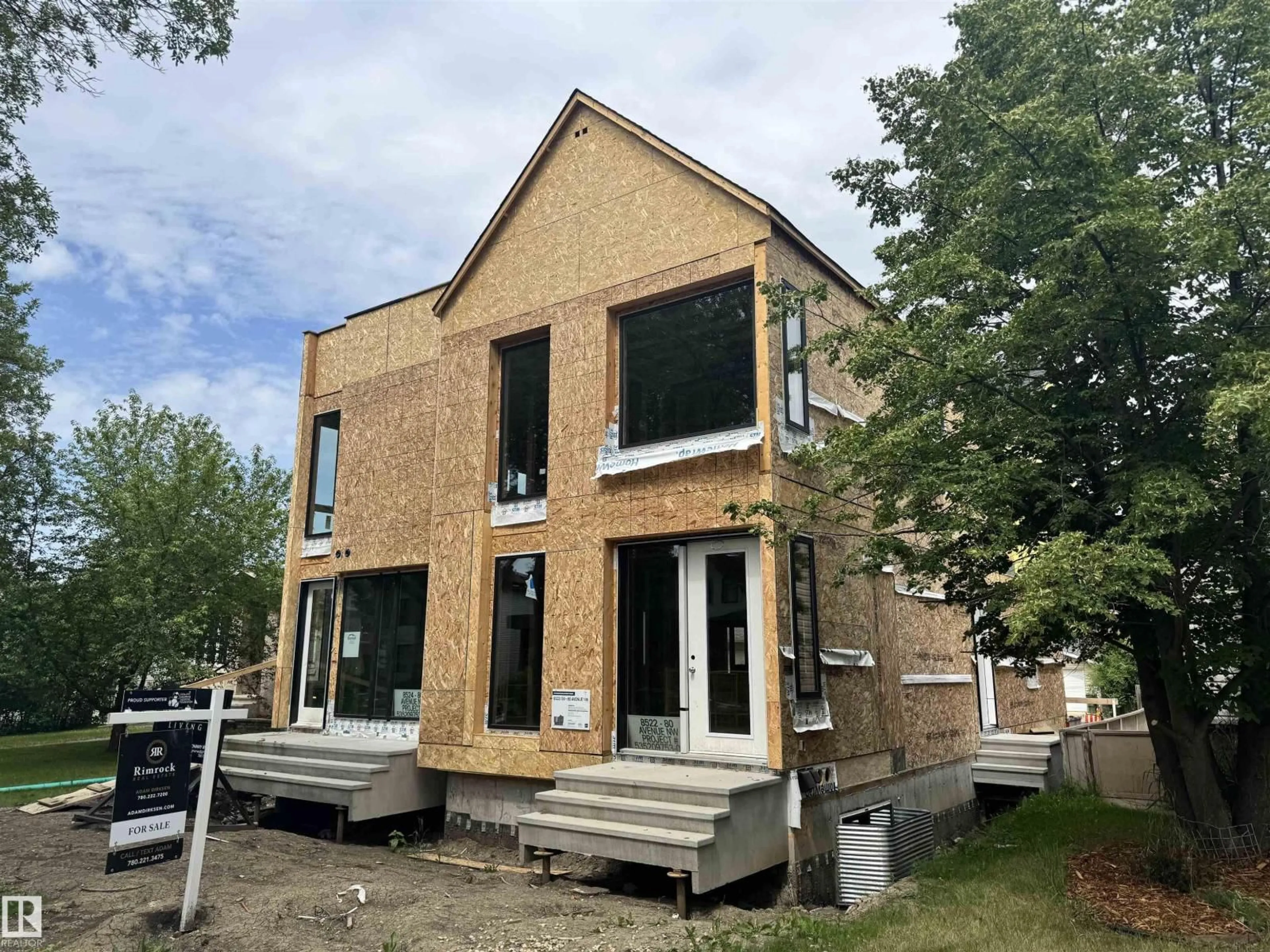 Home with brick exterior material, building for 8522 80 AV, Edmonton Alberta T6C0W3