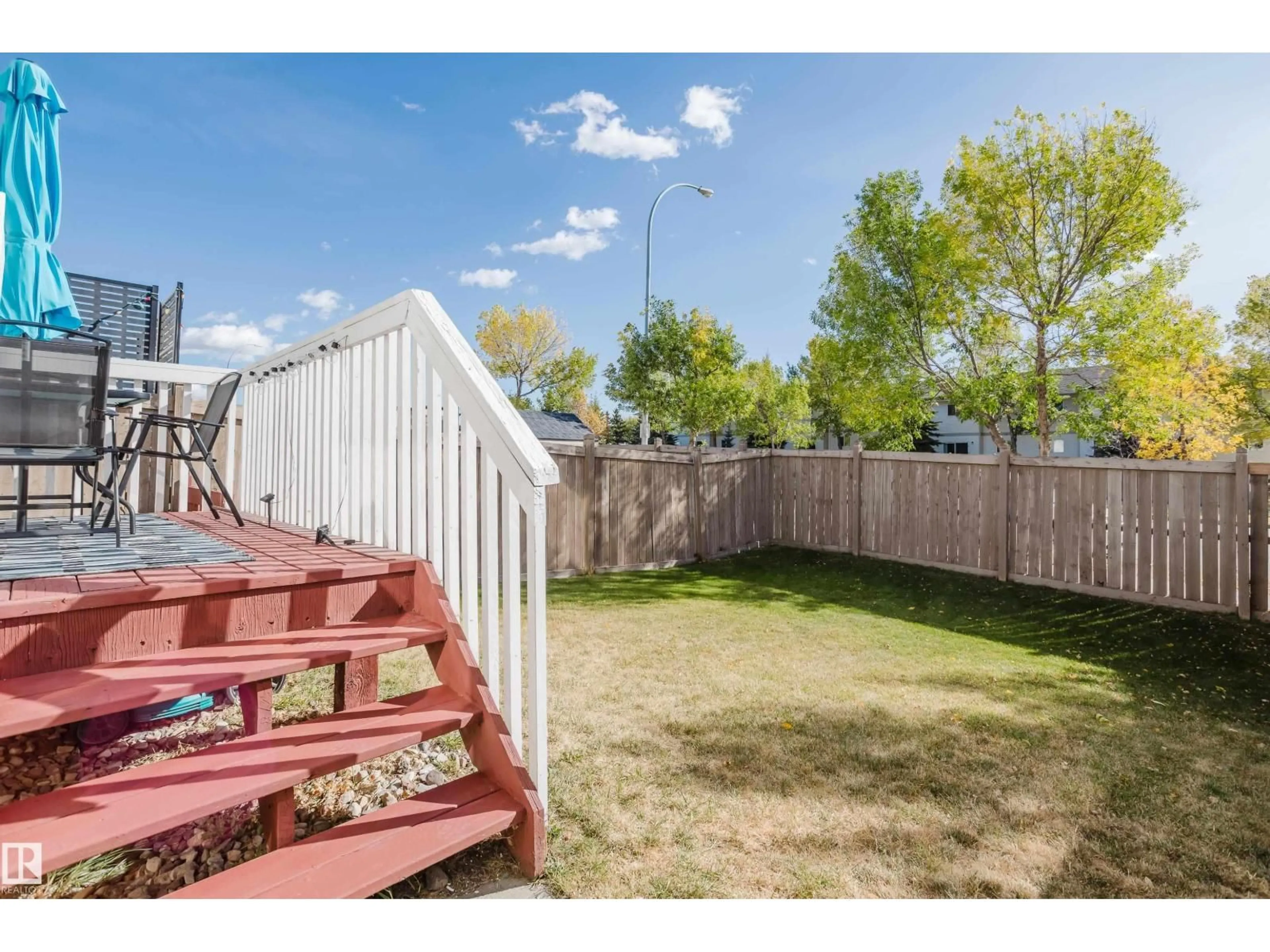 Patio, water/lake/river/ocean view for 700 - 127 BOTHWELL DR, Sherwood Park Alberta T8H2W3