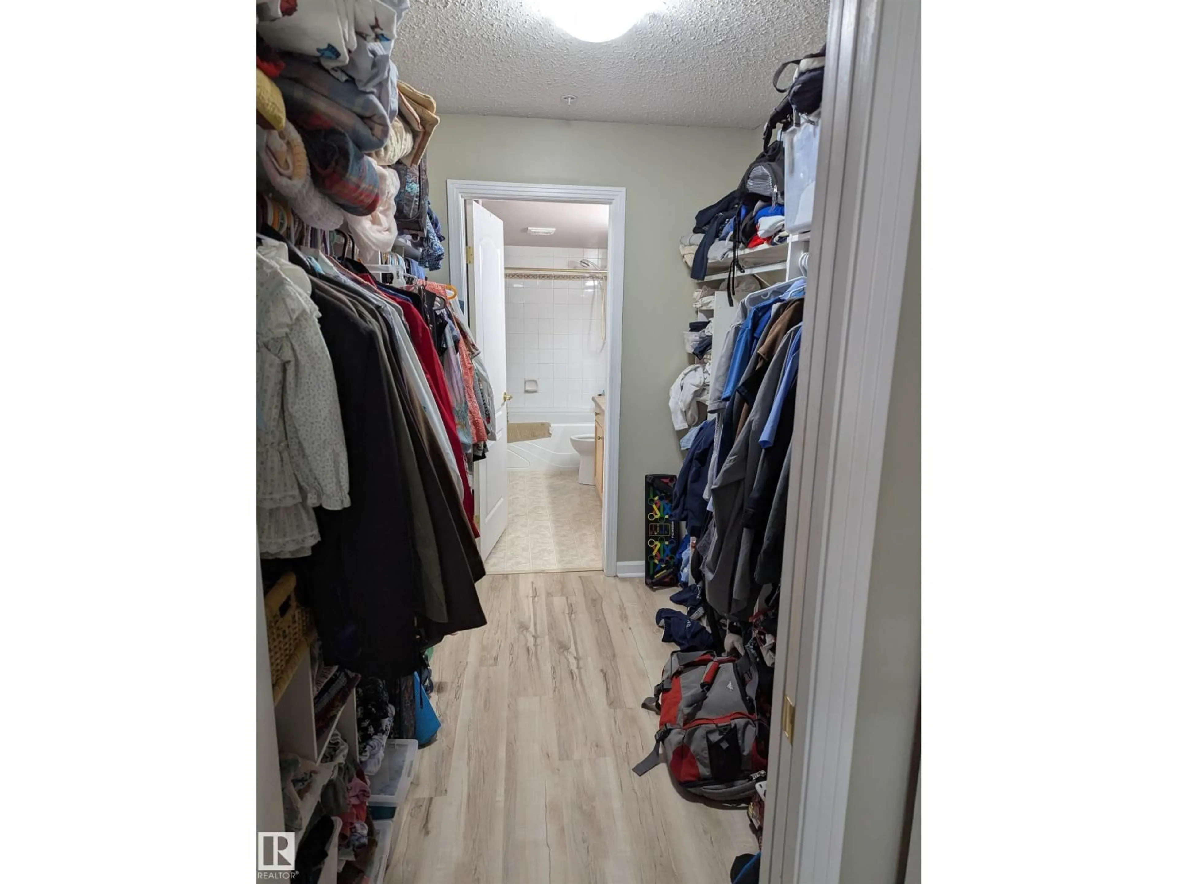 Storage room or clothes room or walk-in closet for #112 - 8956 156 ST, Edmonton Alberta T5R5Z6