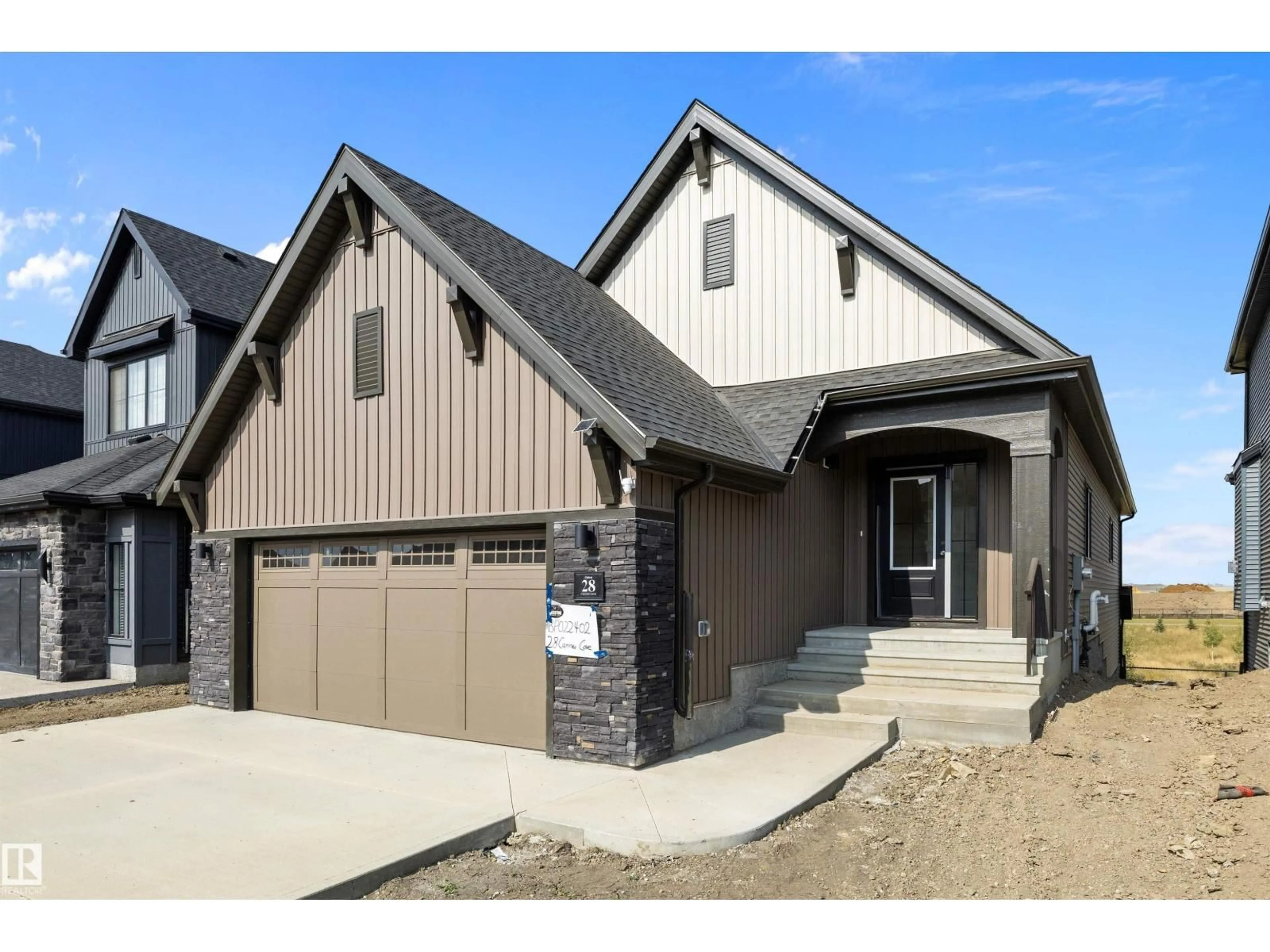 Home with brick exterior material, street for 28 CANNES CV, St. Albert Alberta T8T2C6
