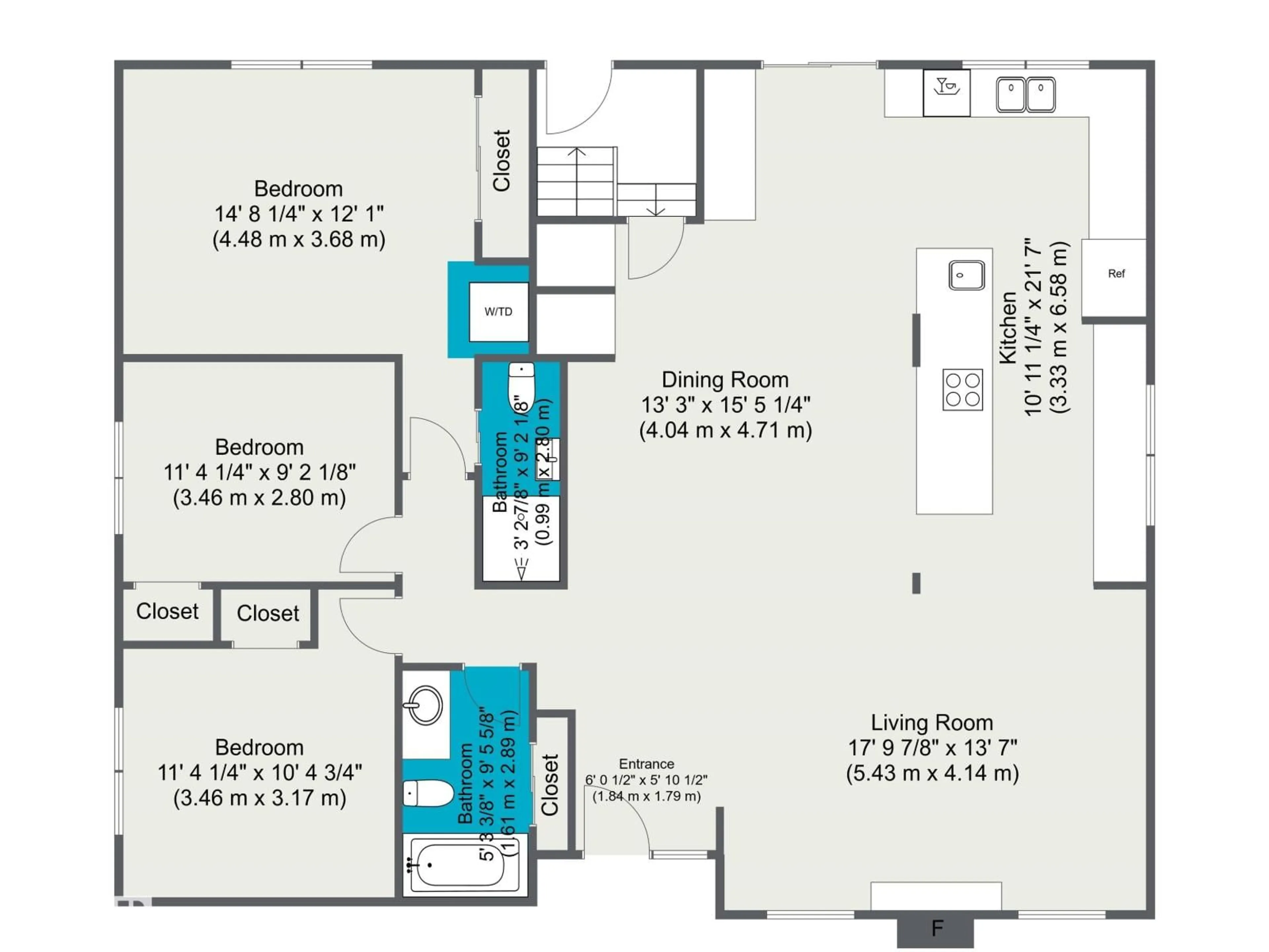 Floor plan for 74 FLINT CR, St. Albert Alberta T8N1Y8