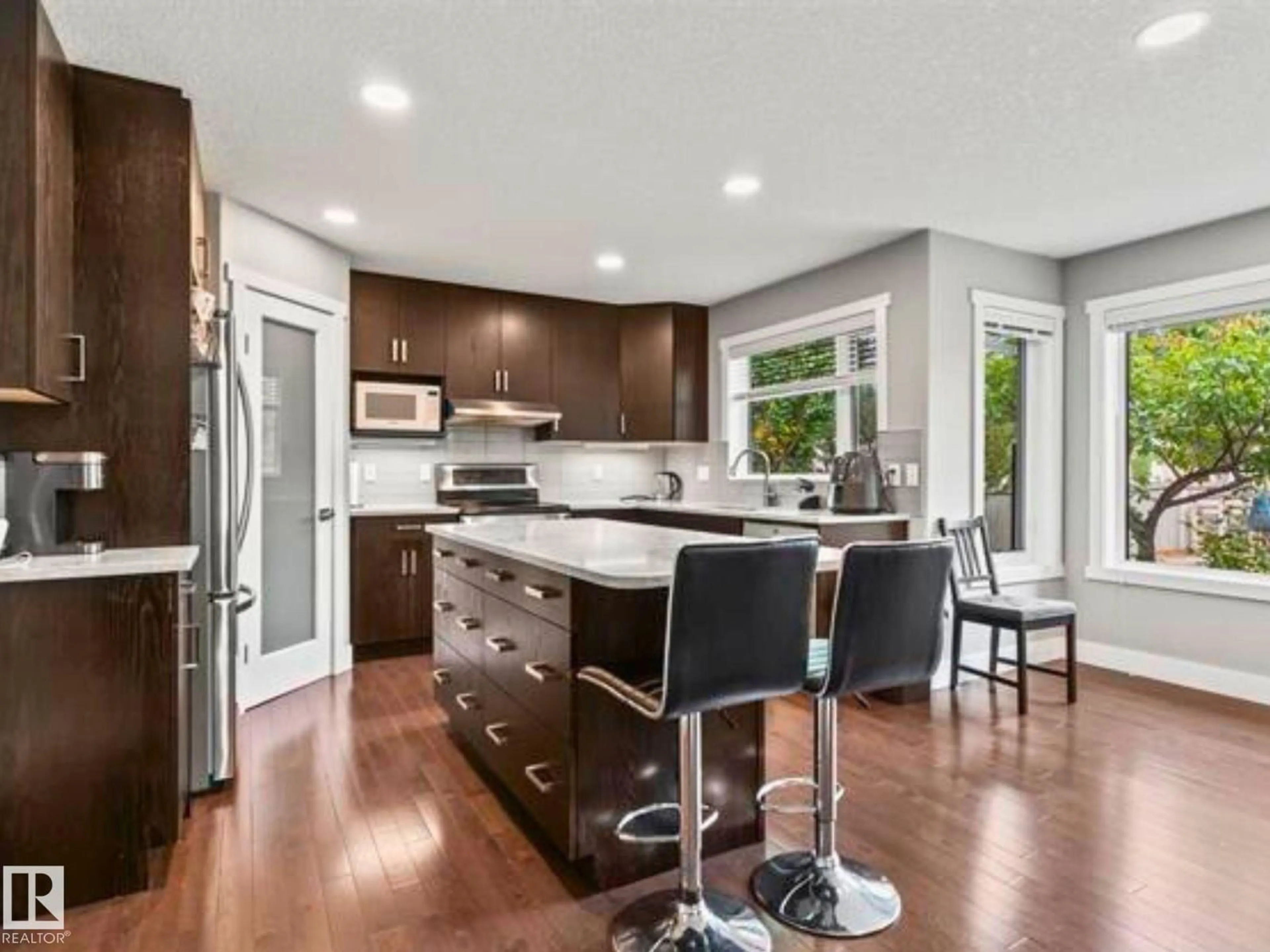 Open concept kitchen, unknown for 3747 30 ST, Edmonton Alberta T6T1H7