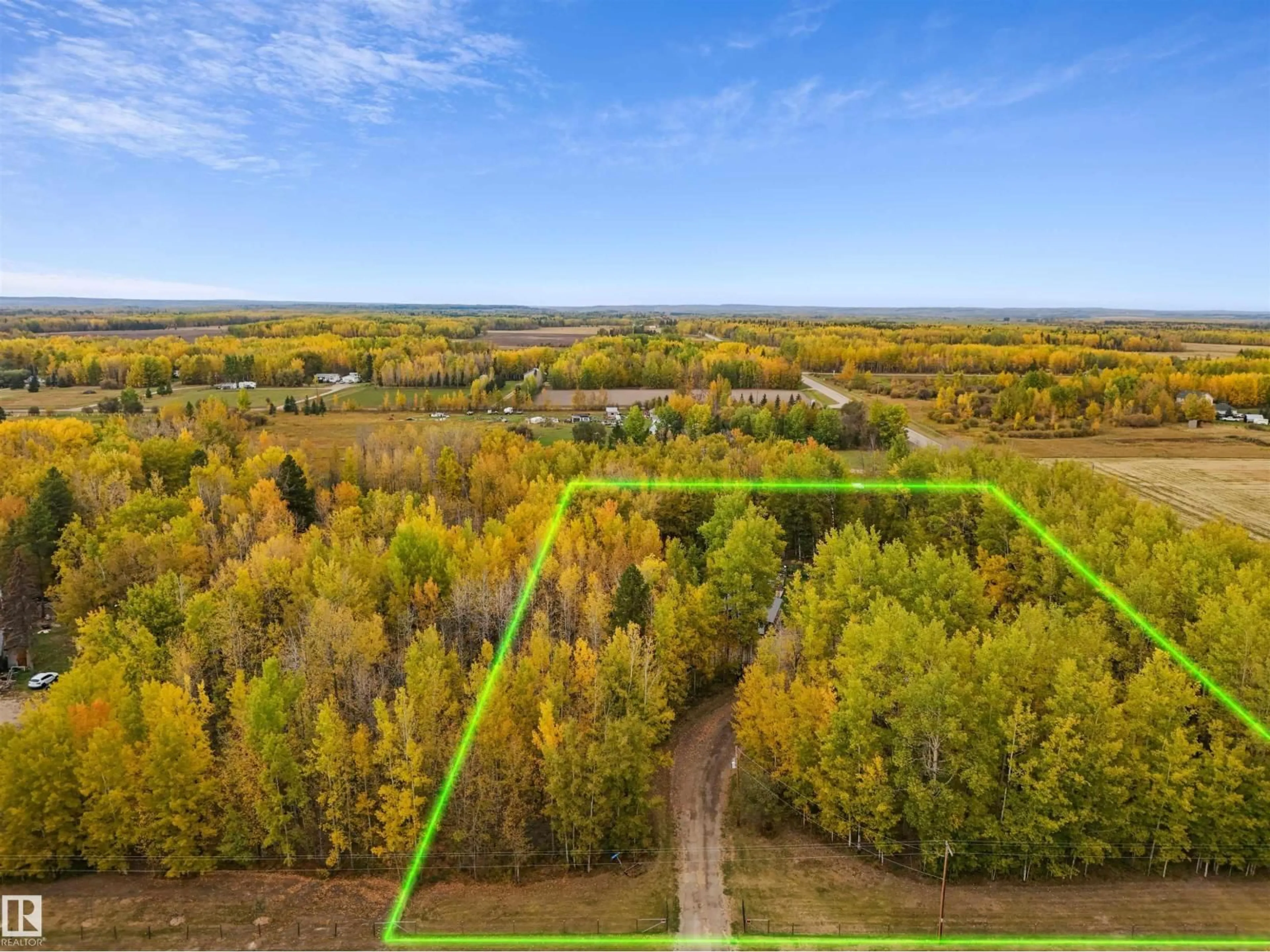 A pic from outside/outdoor area/front of a property/back of a property/a pic from drone, forest/trees view for 8102 TWP ROAD 494, Rural Brazeau County Alberta T7A2A3