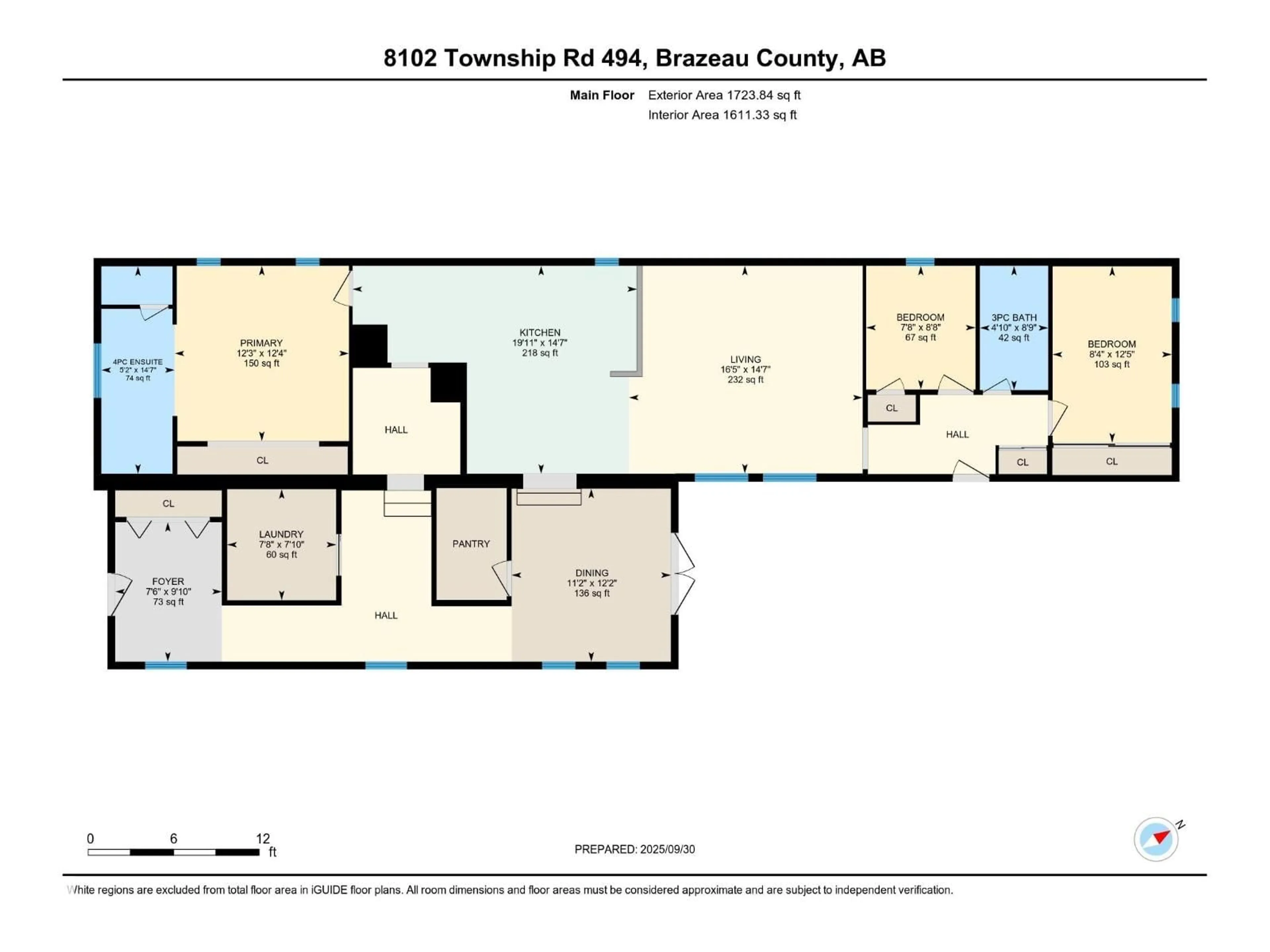 Floor plan for 8102 TWP ROAD 494, Rural Brazeau County Alberta T7A2A3