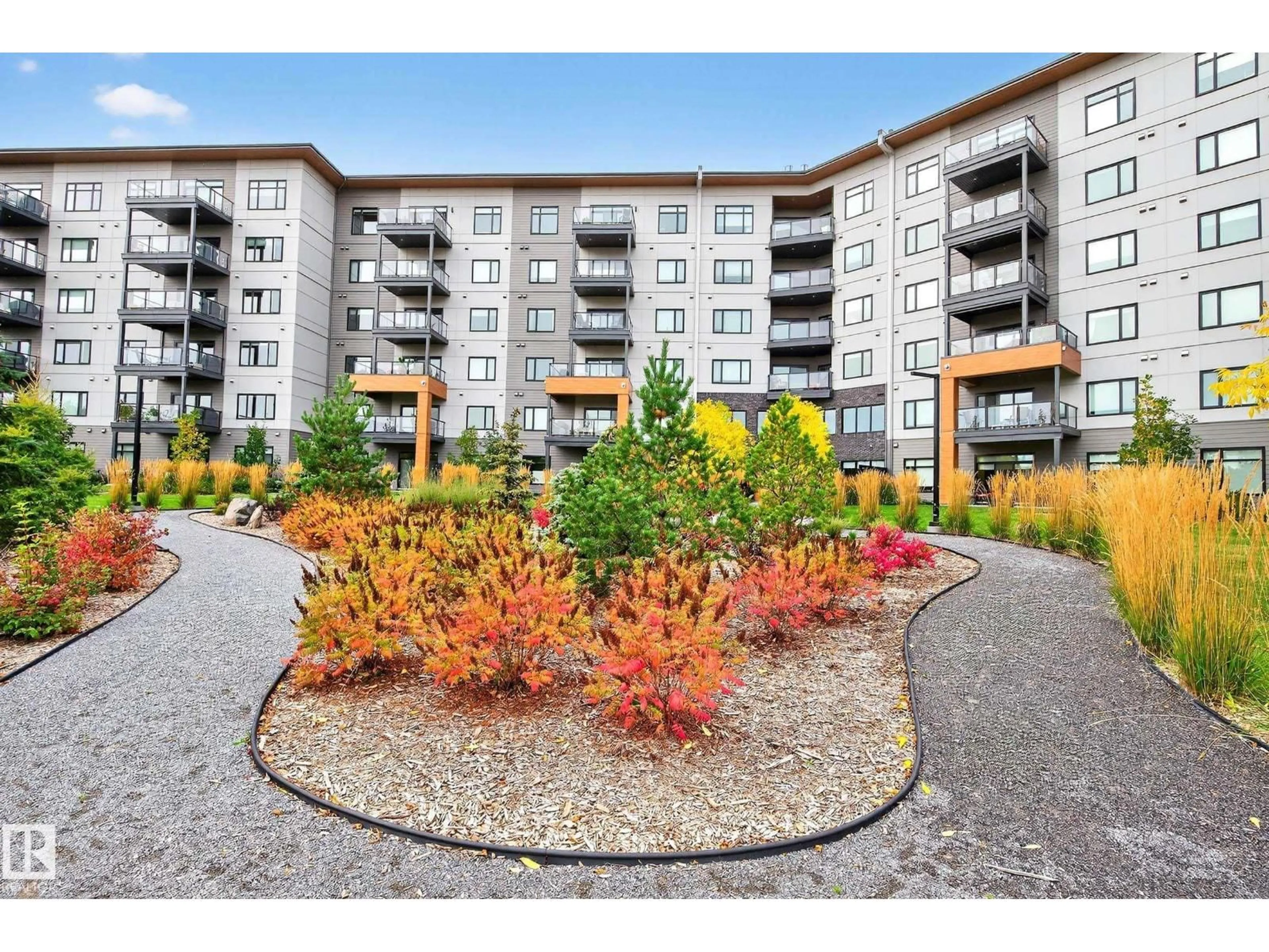 Patio, street for #303 - 7463 MAY CM, Edmonton Alberta T6R0X1