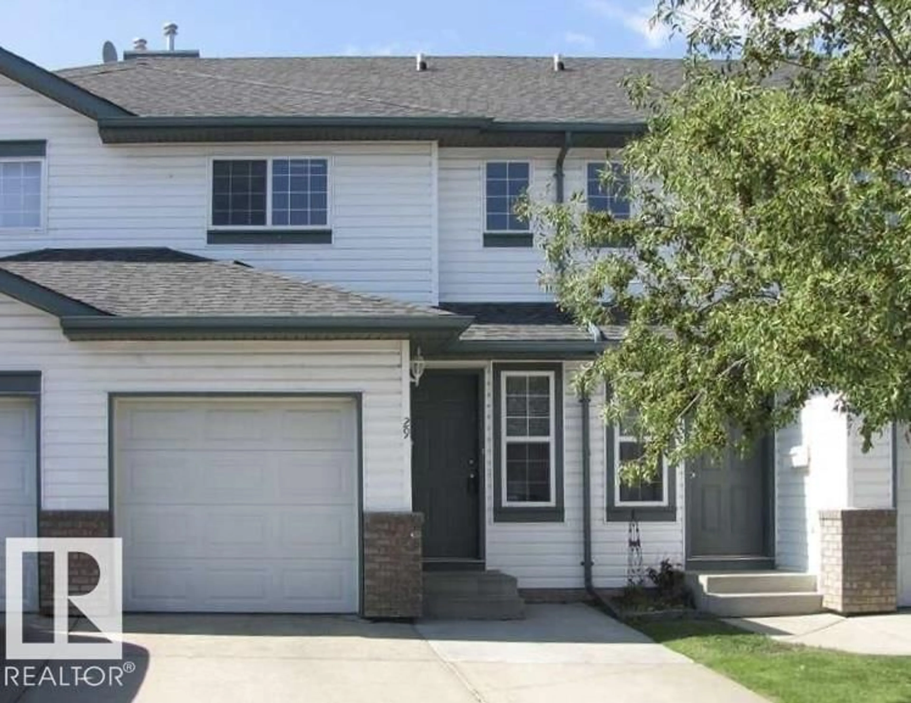 Home with vinyl exterior material, street for 29 16823 84 ST NW, Edmonton Alberta T5Z3S4