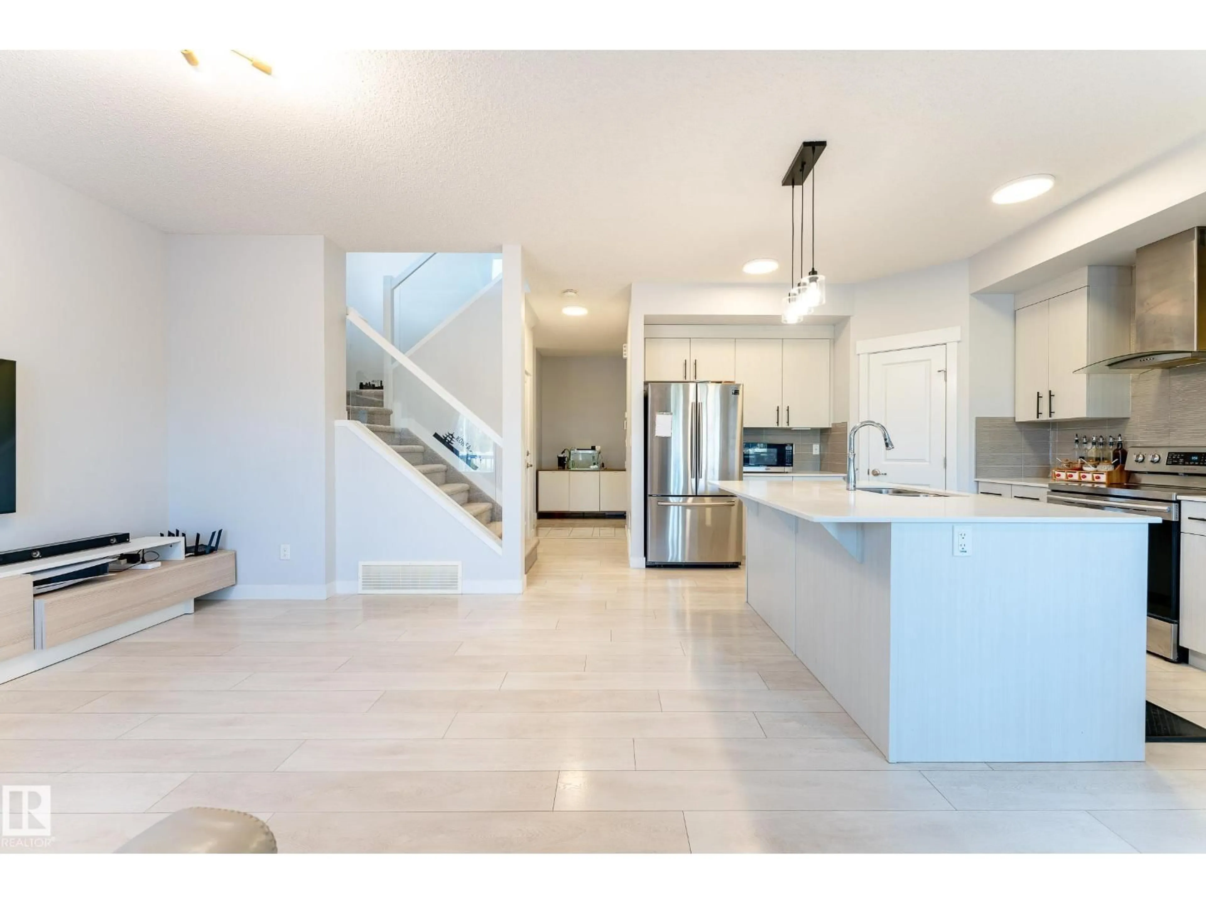 Open concept kitchen, ceramic/tile floor for 2402 KELLY CIRCLE, Edmonton Alberta T6W4G3