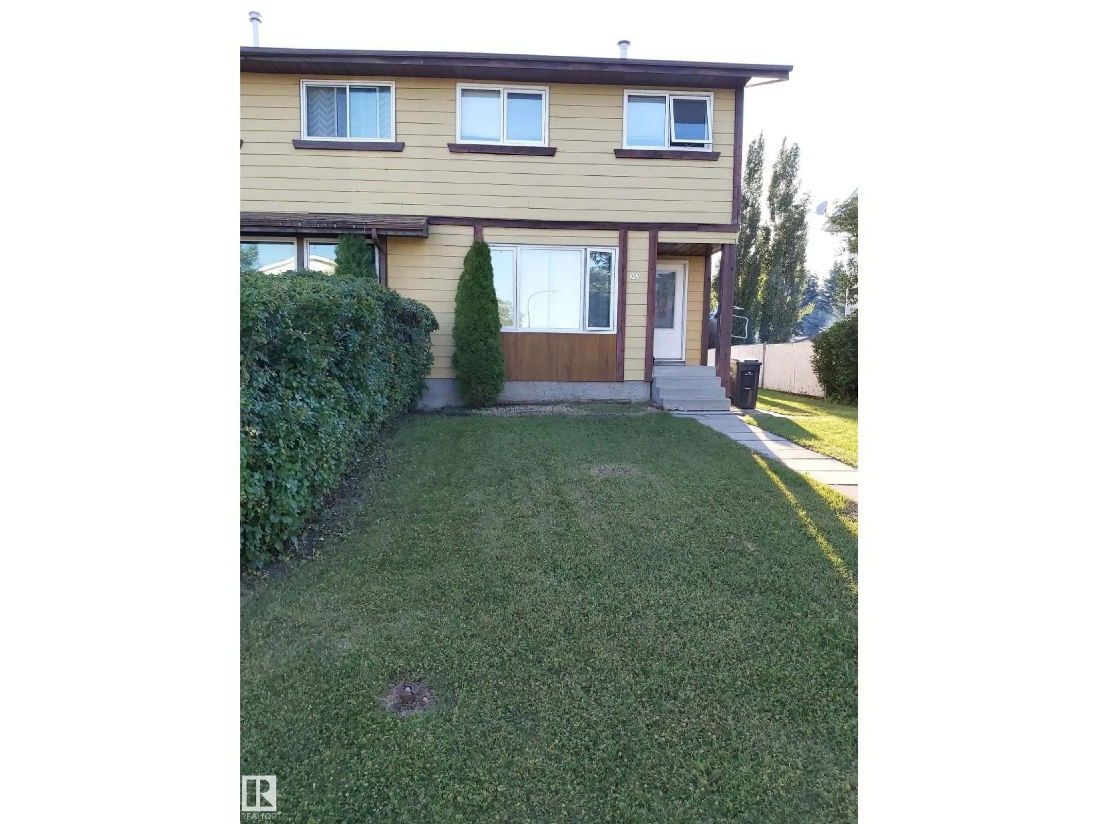 A pic from outside/outdoor area/front of a property/back of a property/a pic from drone, street for 303 19 ST, Cold Lake Alberta T9M1B7