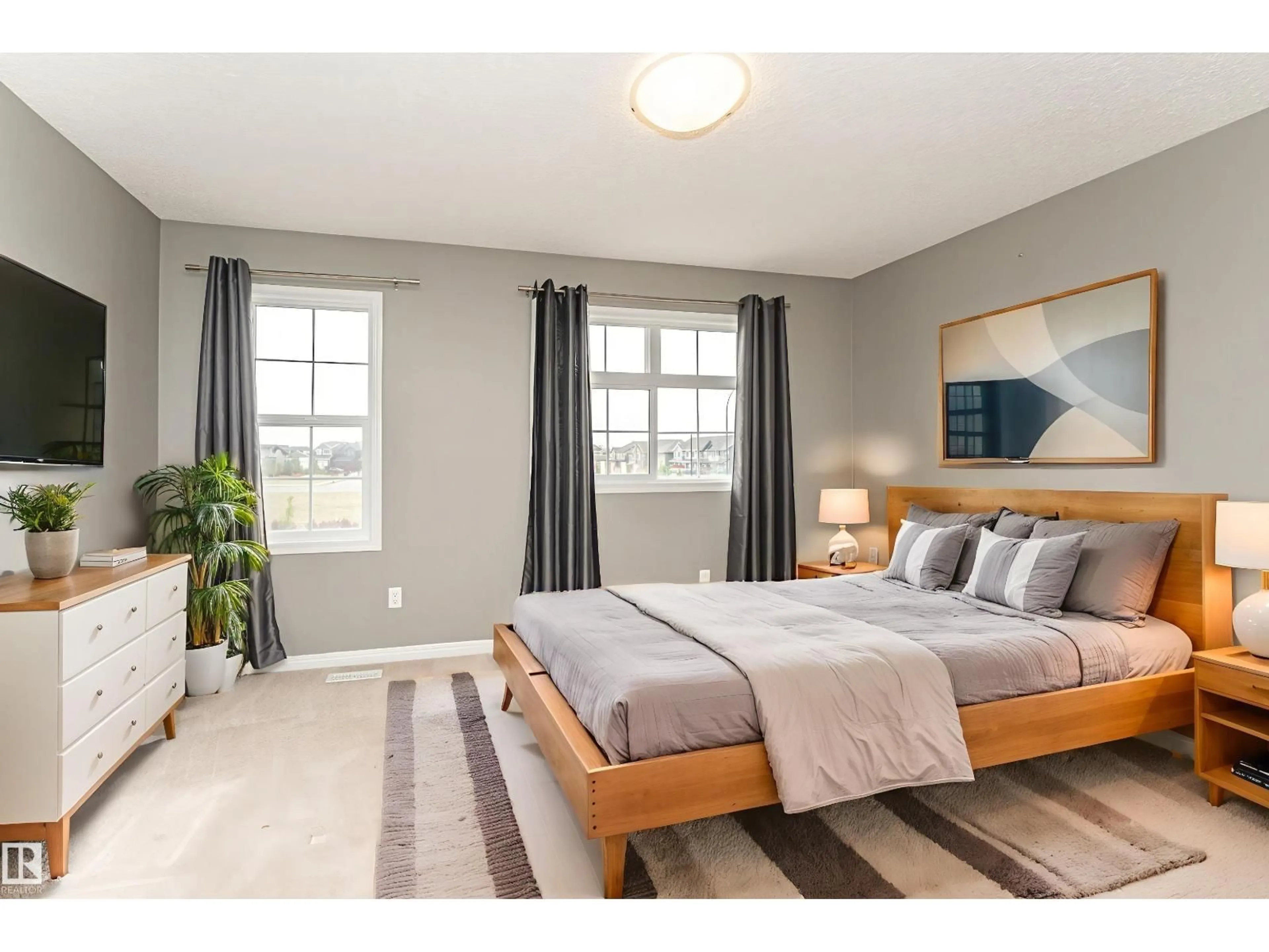 Bedroom with bed, unknown for 9151 SW - 60 SHAW WY, Edmonton Alberta T6X1W7