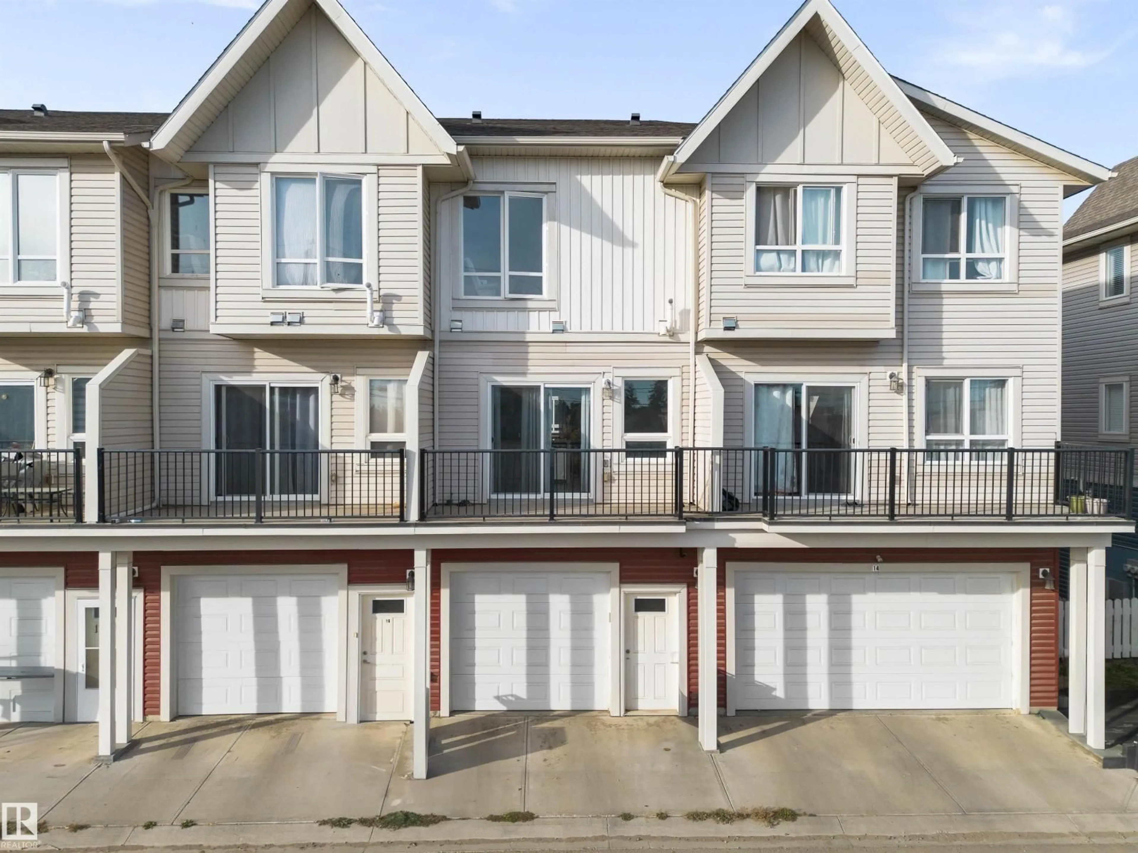 A pic from outside/outdoor area/front of a property/back of a property/a pic from drone, street for #15 - 13003 132 AV, Edmonton Alberta T5L3R2