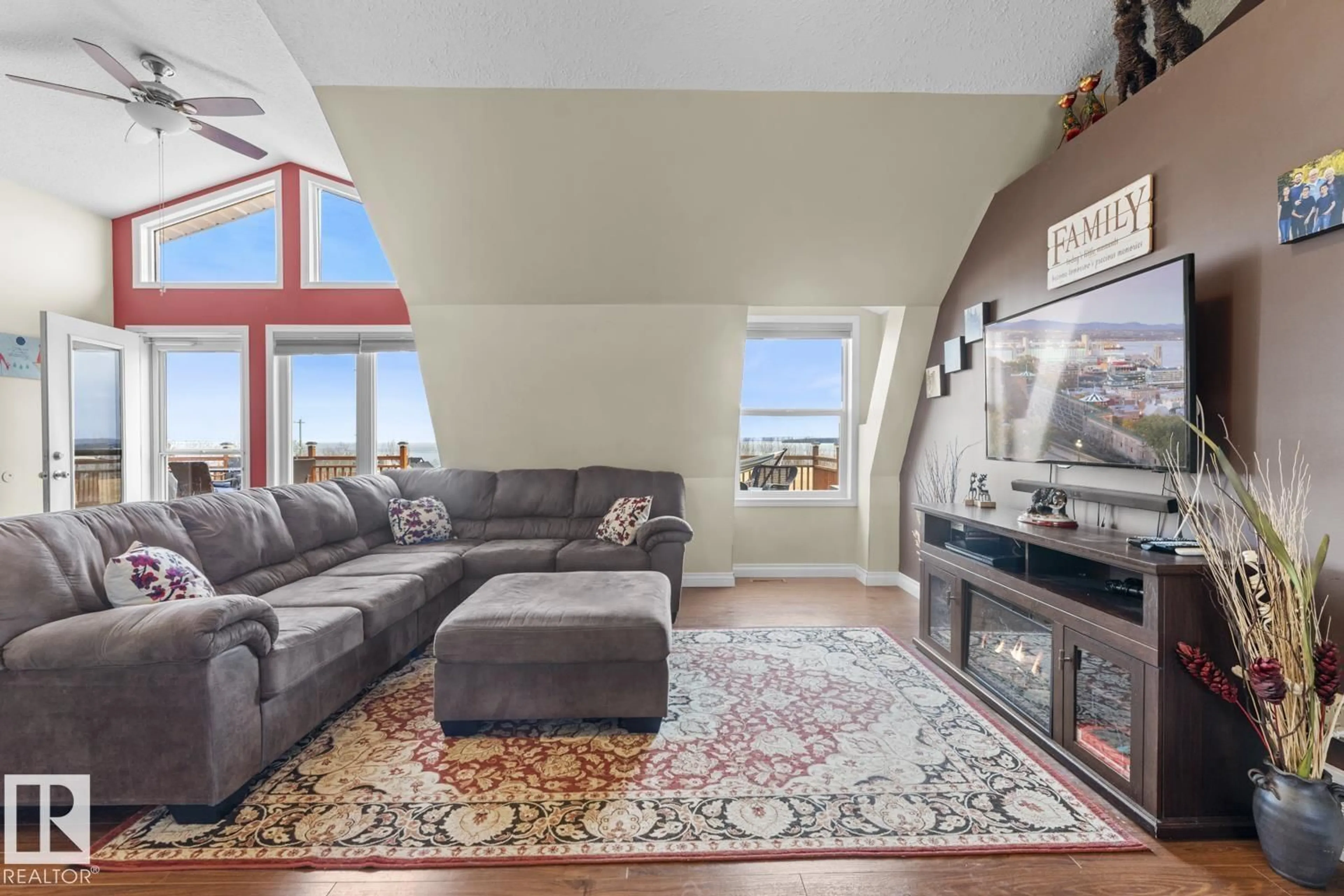 Living room with furniture, unknown for 1305 28 ST, Cold Lake Alberta T9M1G2