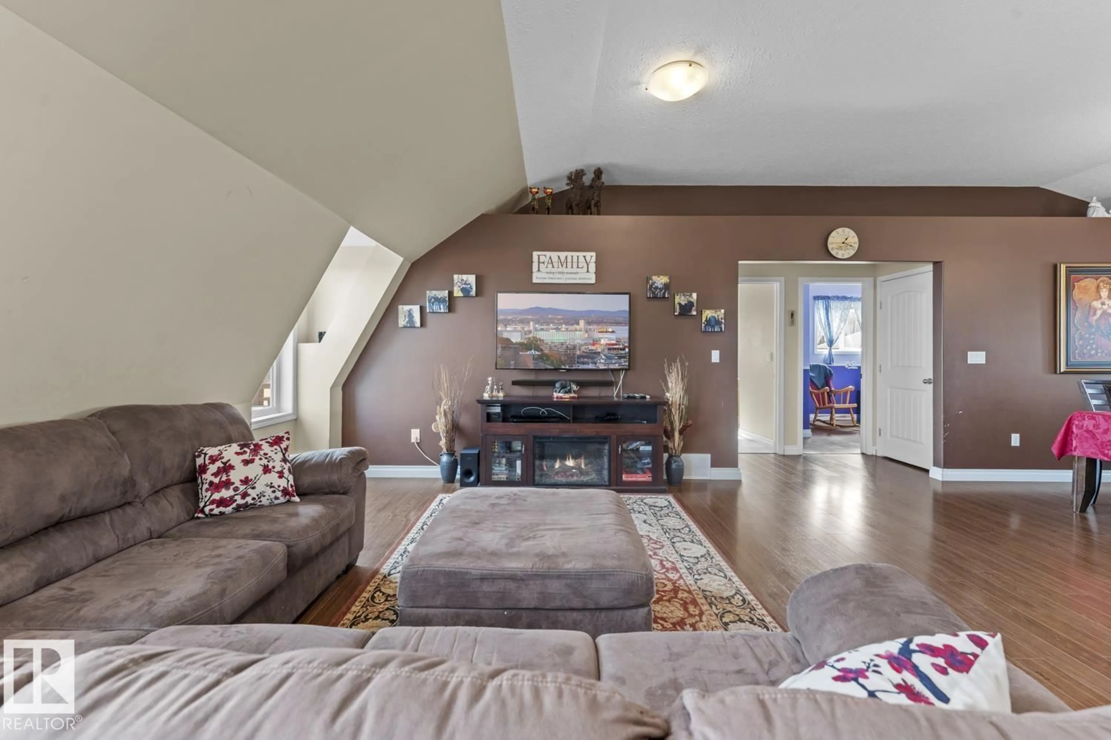 Living room with furniture, unknown for 1305 28 ST, Cold Lake Alberta T9M1G2