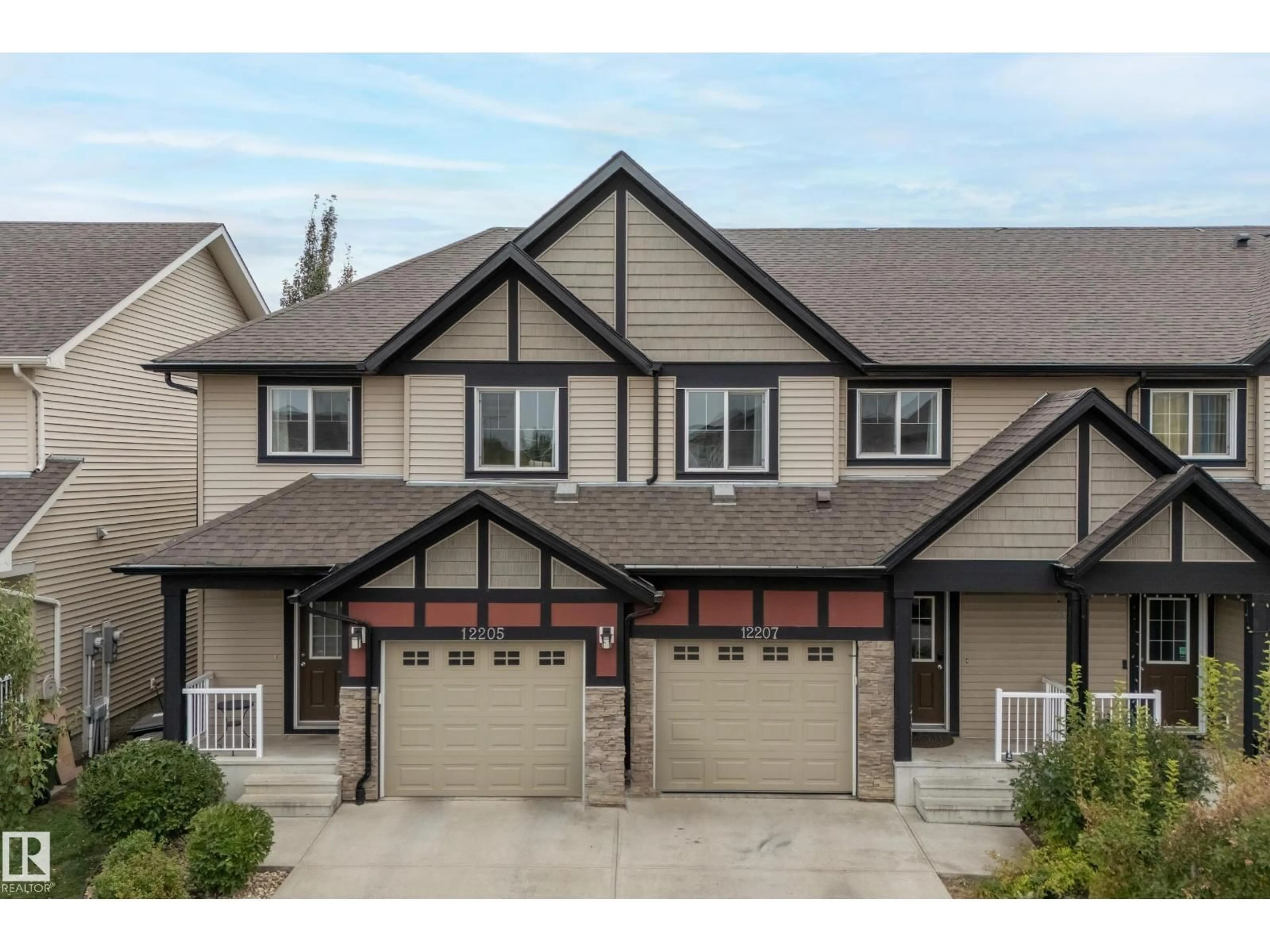 Home with vinyl exterior material, street for 12207 167A AV, Edmonton Alberta T5X0G4