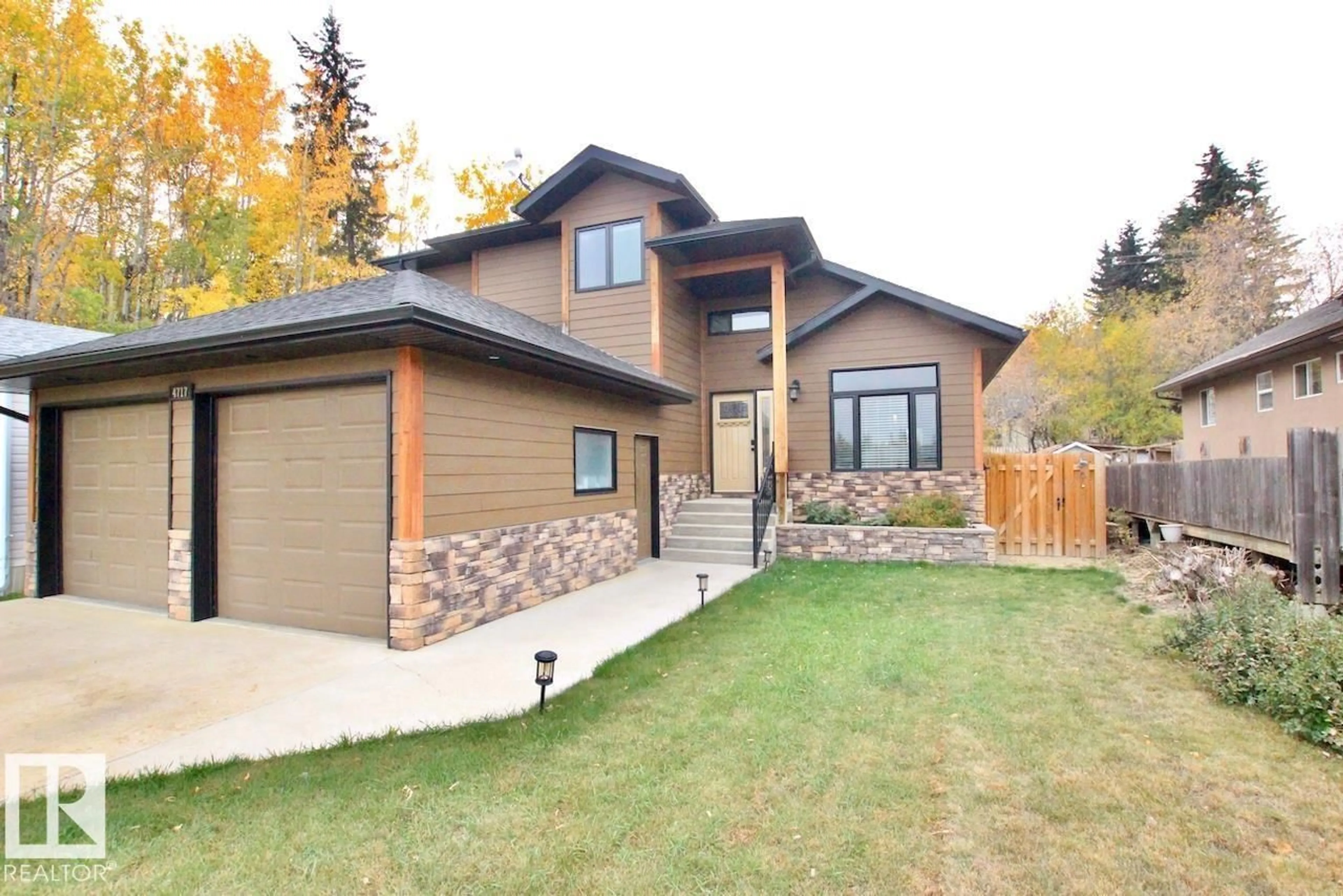 Home with brick exterior material, street for 4717 52 ST, Athabasca Town Alberta T9S1K7