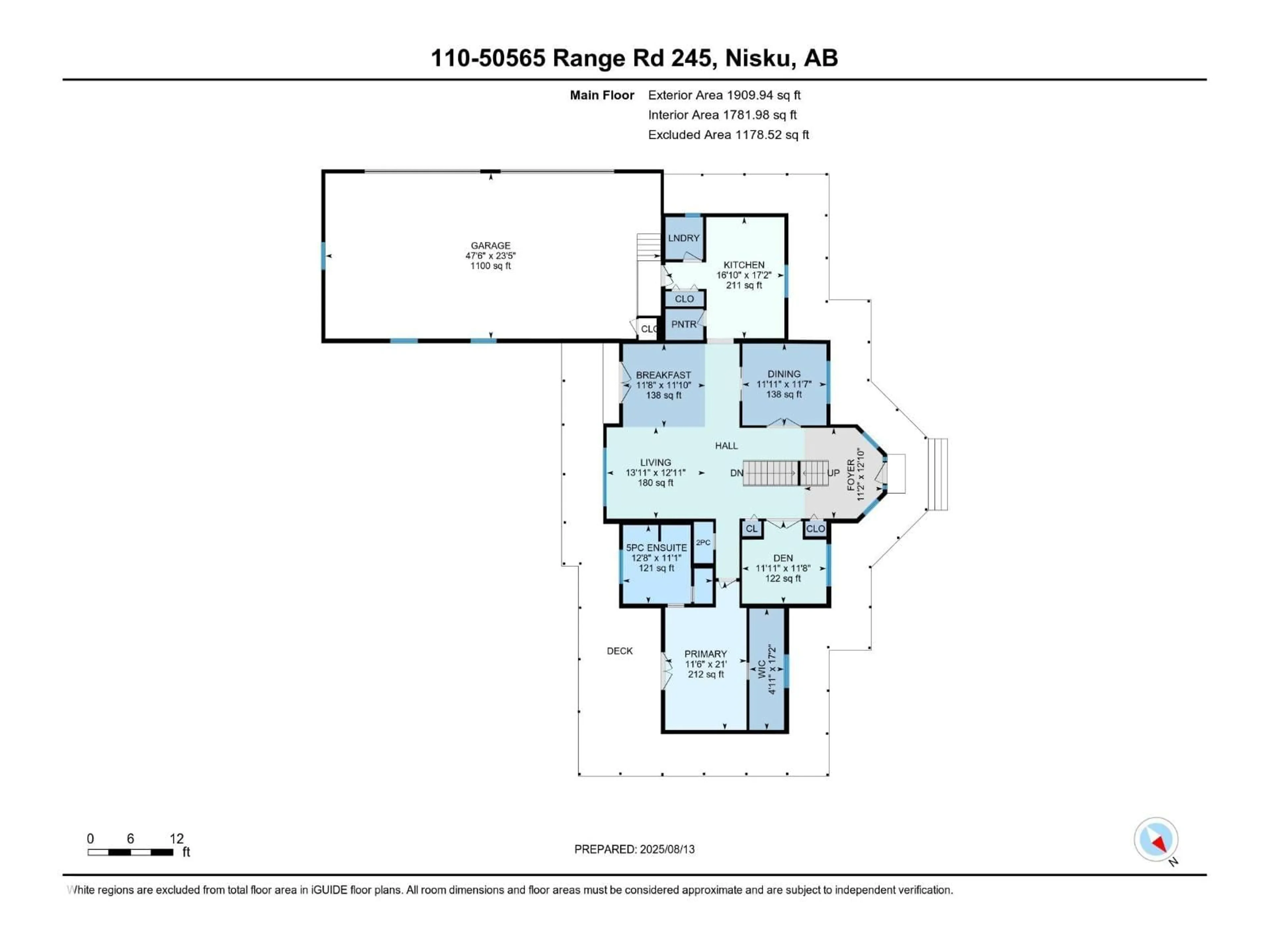 Floor plan for 50565 - 110 RGE ROAD 245, Rural Leduc County Alberta T4X0P5