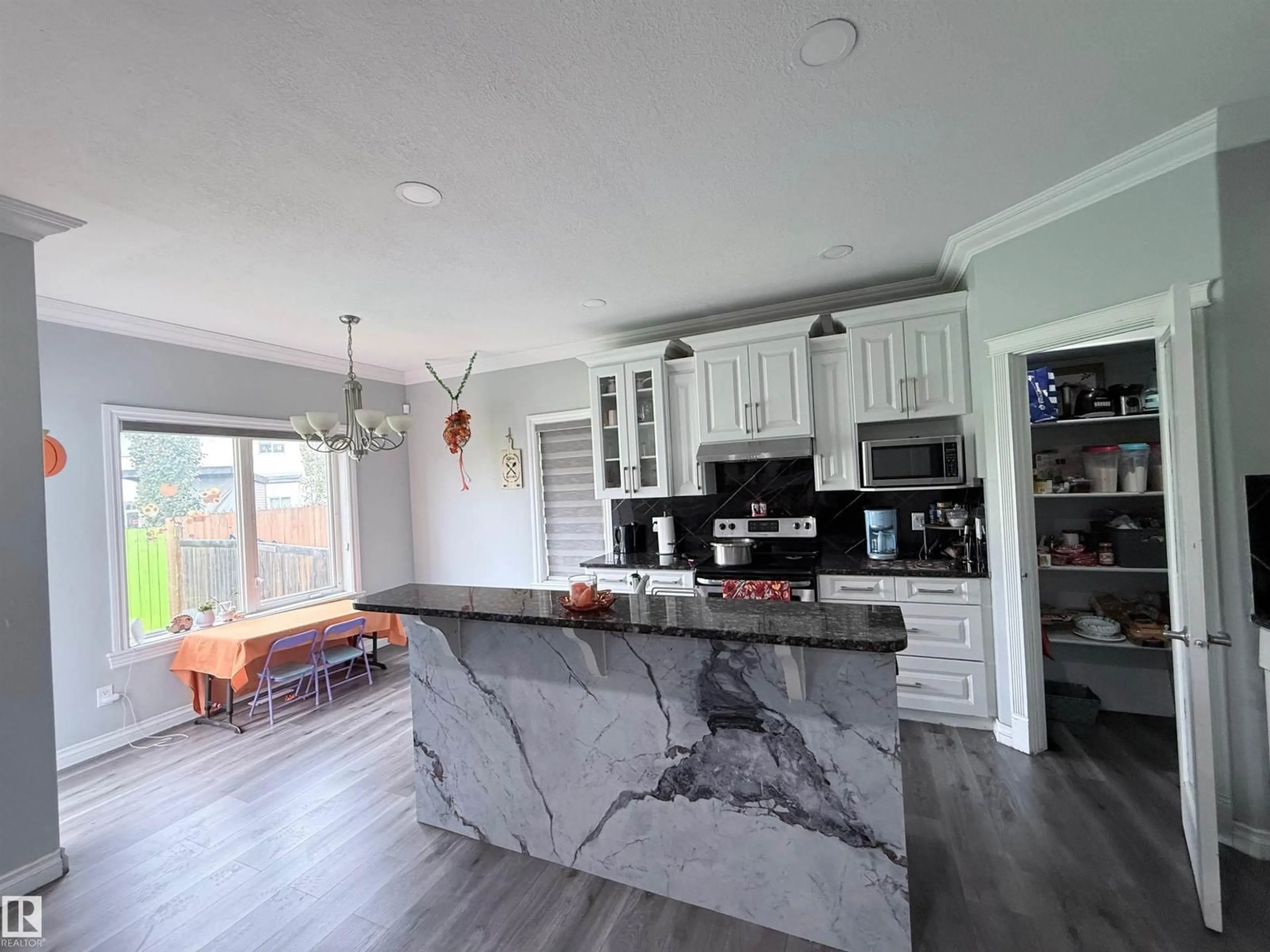 Open concept kitchen, unknown for 15116 32 ST, Edmonton Alberta T5Y0N2