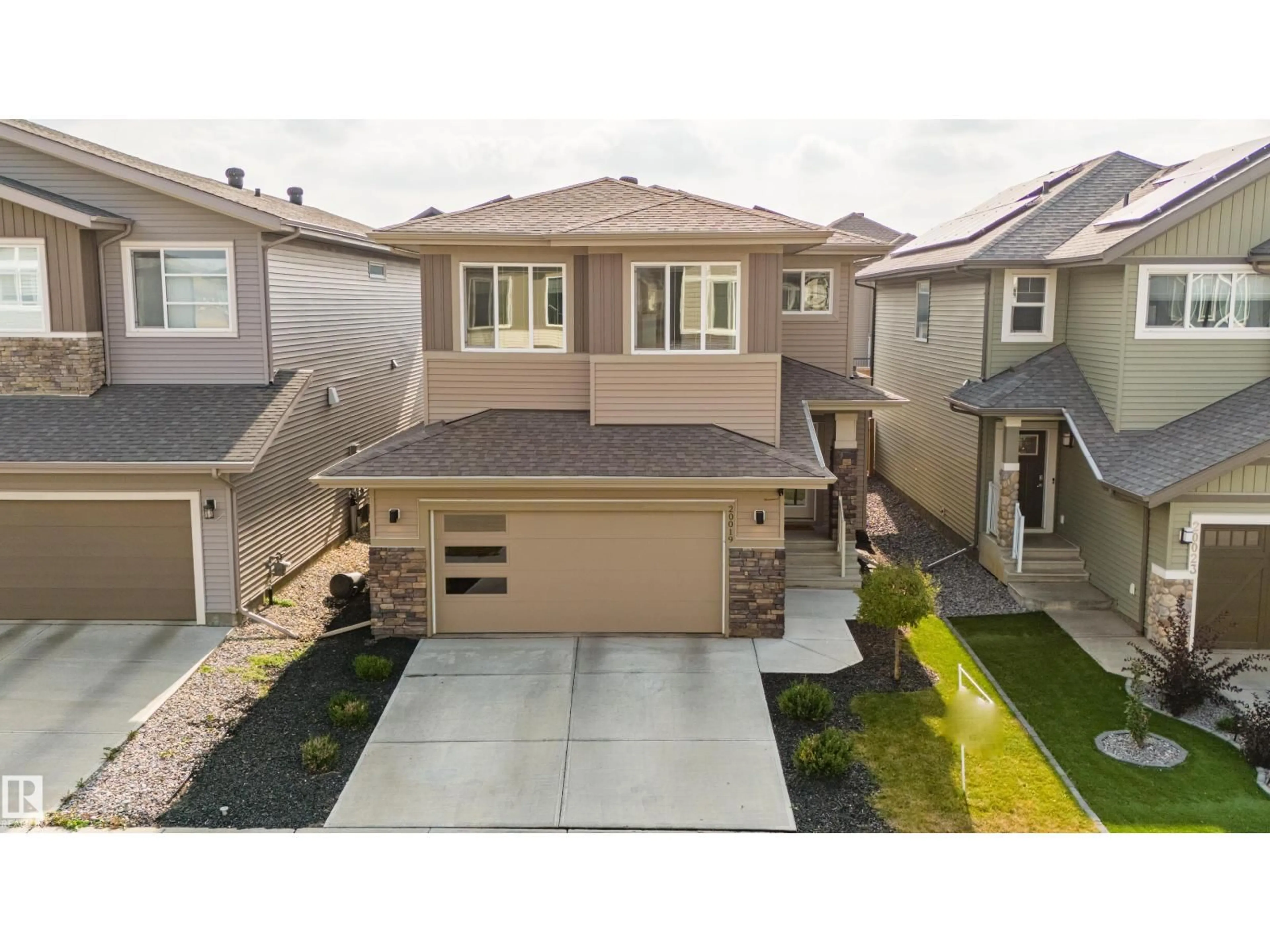 A pic from outside/outdoor area/front of a property/back of a property/a pic from drone, street for NW - 20019 29 AV, Edmonton Alberta T6M0W8