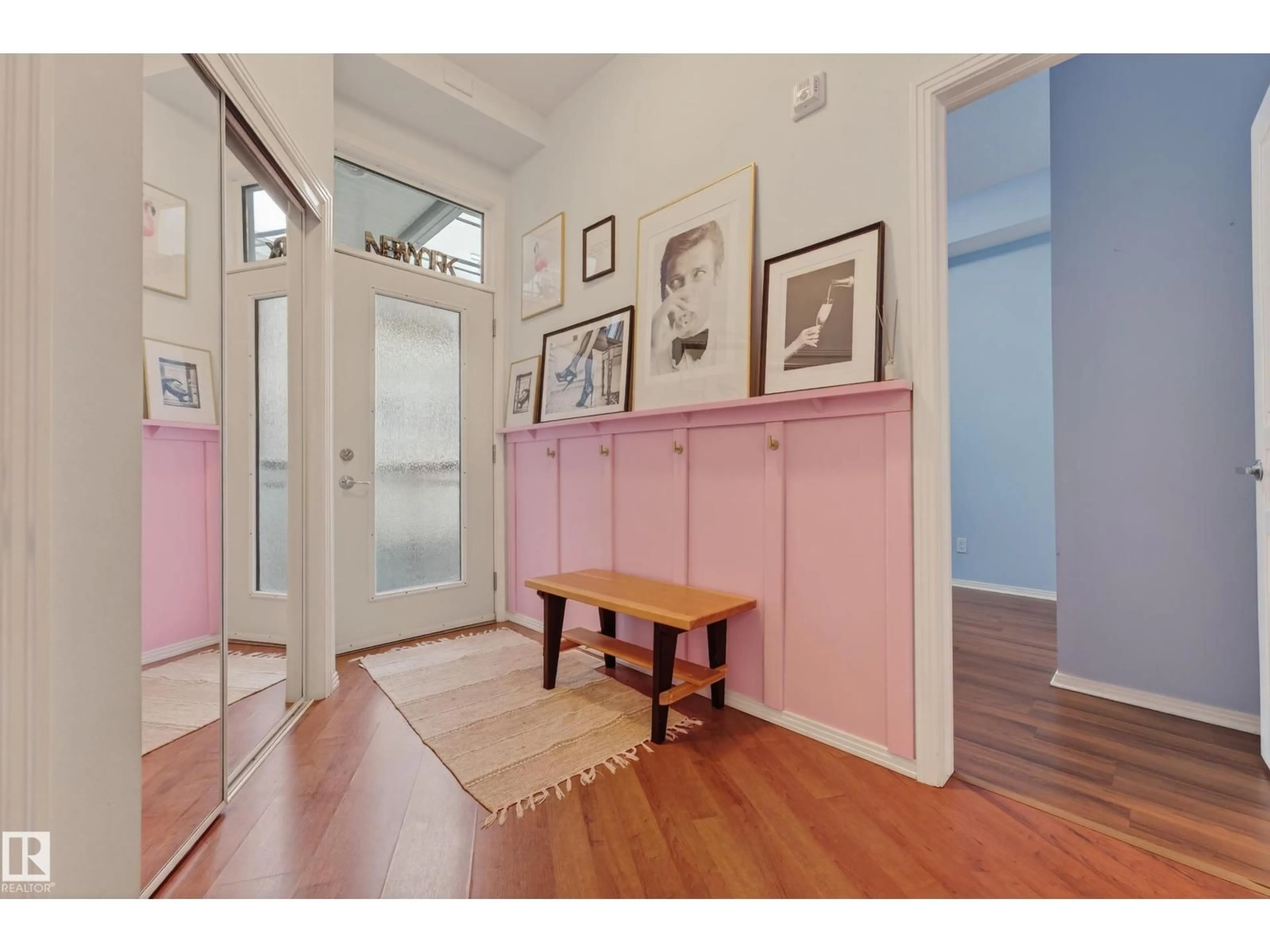 Indoor entryway for #416 - 10147 112 ST, Edmonton Alberta T6E6C6