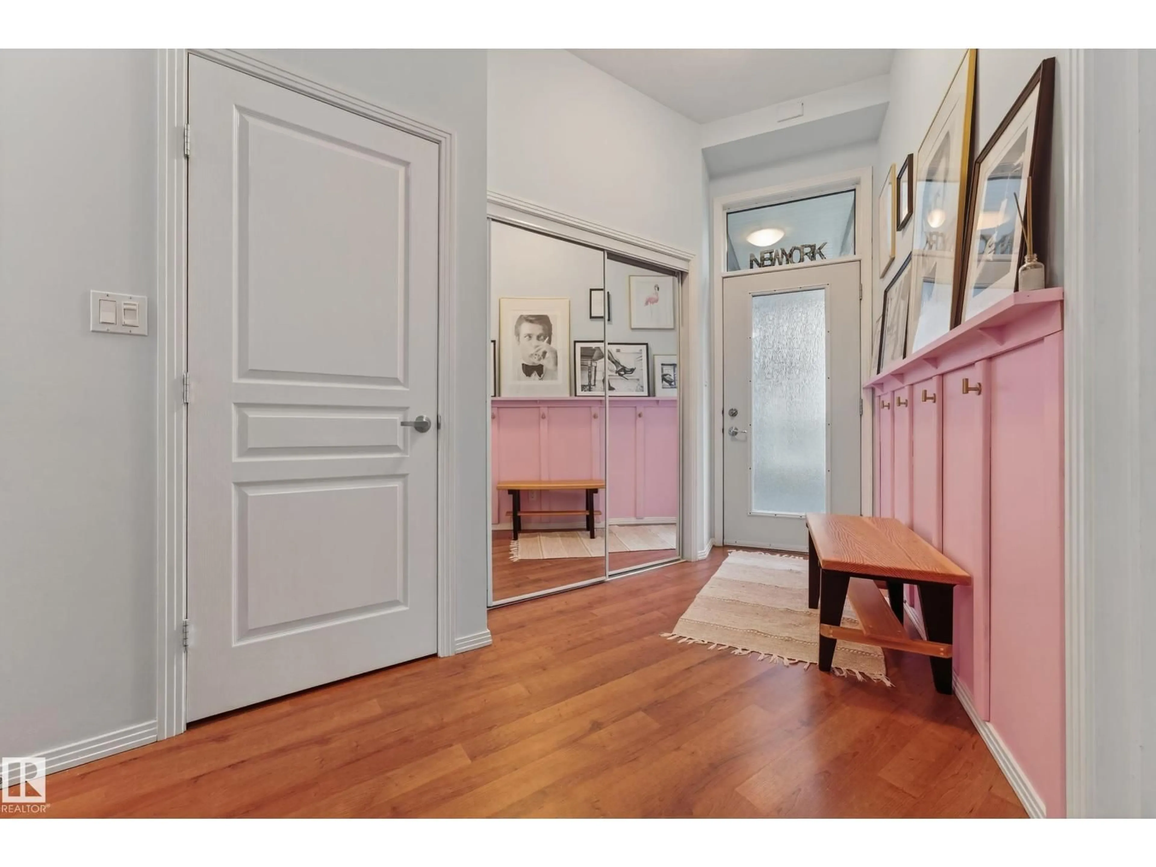 Indoor entryway for #416 - 10147 112 ST, Edmonton Alberta T6E6C6