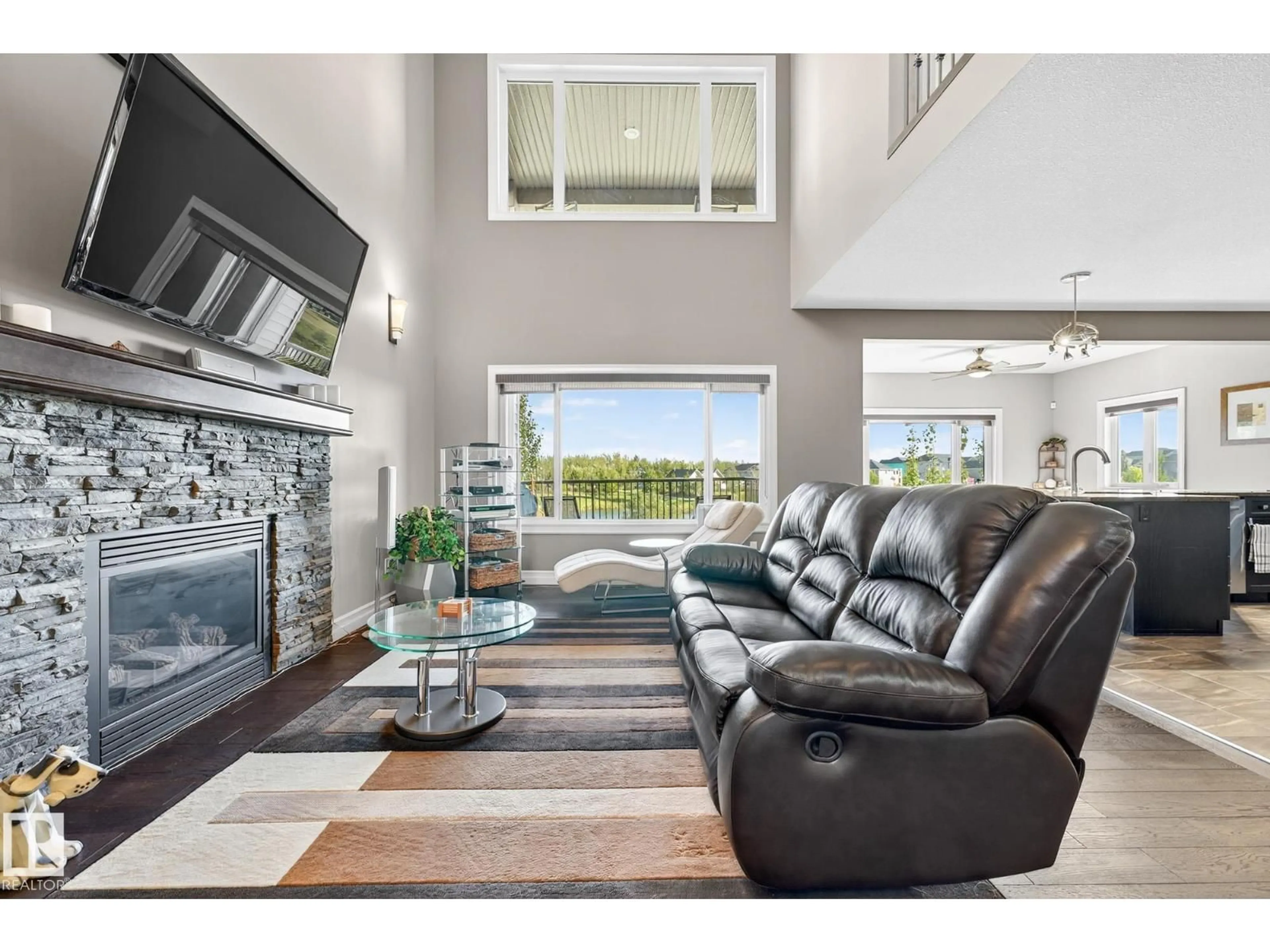 Living room with furniture, unknown for 20616 131 AV, Edmonton Alberta T5S0J3